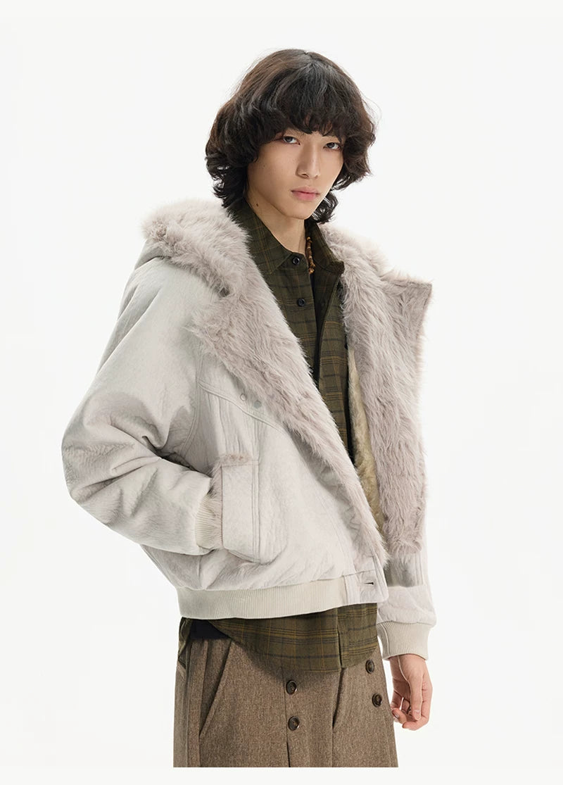 Arctic Shadow Fur Jacket