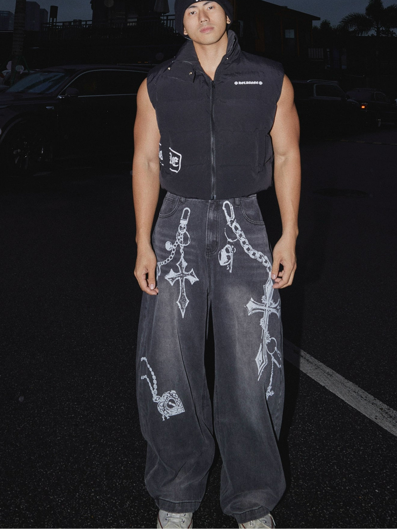 Nocturne Crest Padded Zip Vest