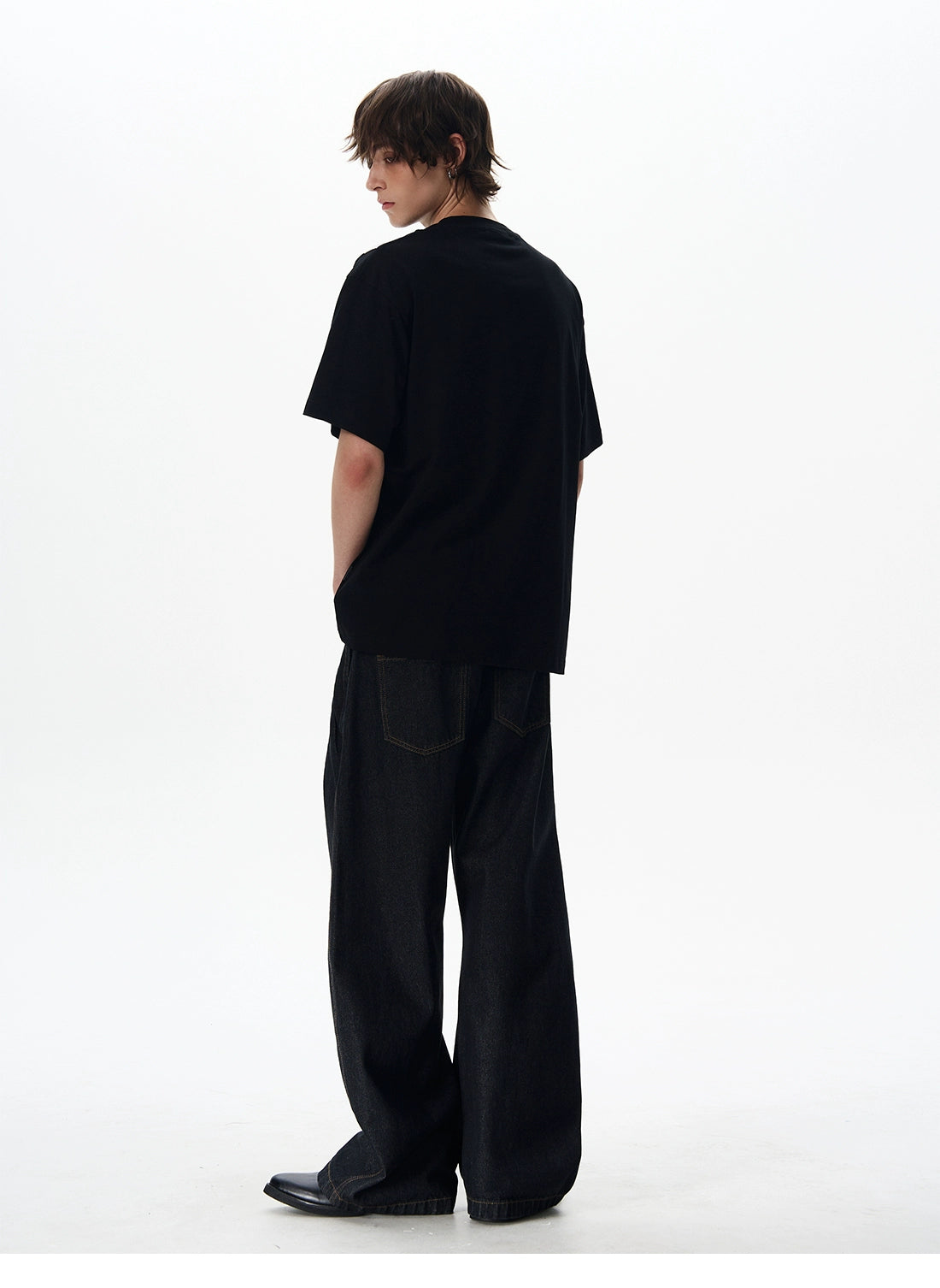 Graphic Stripe Patchwork Tee