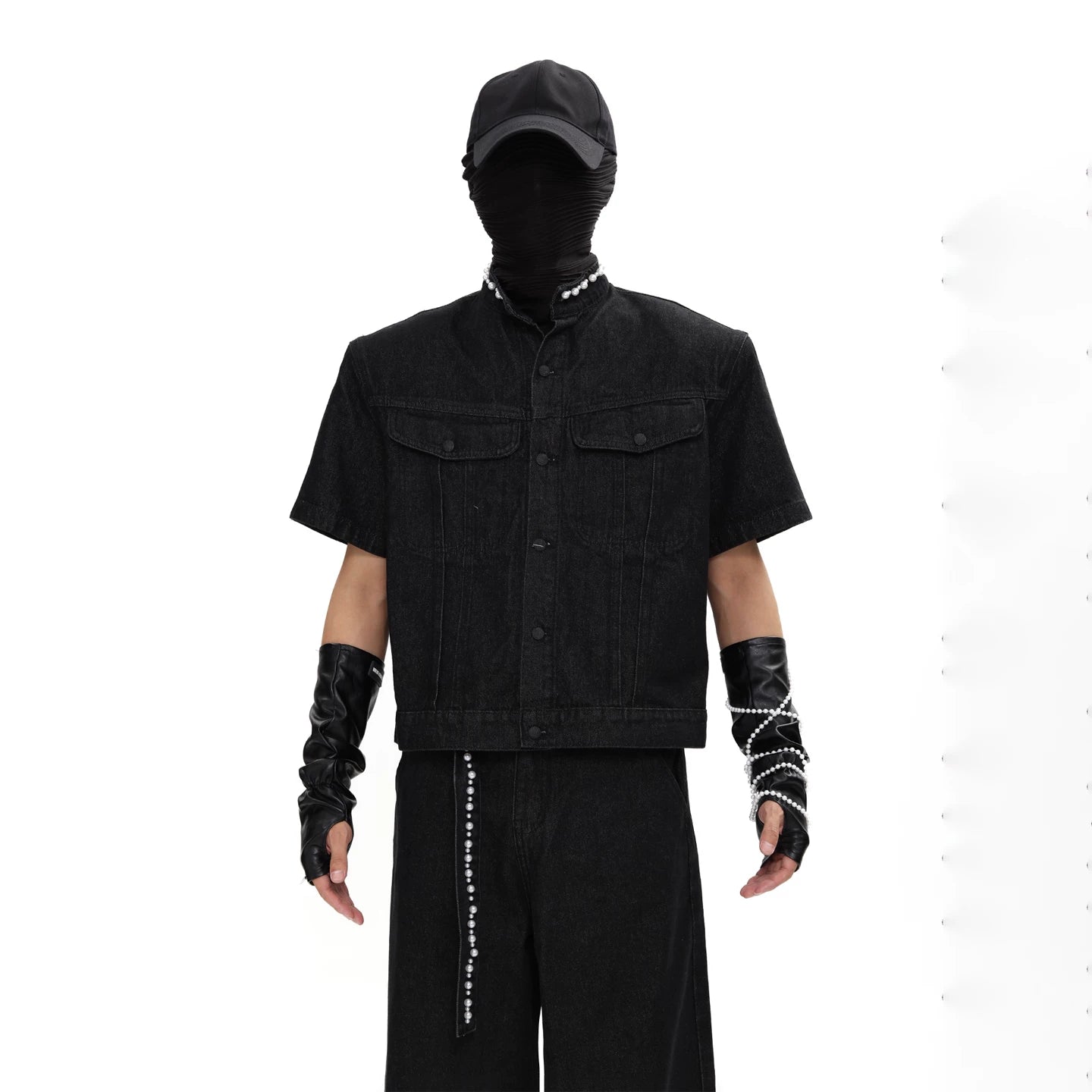 Aurora Studded Denim Armour Shirt