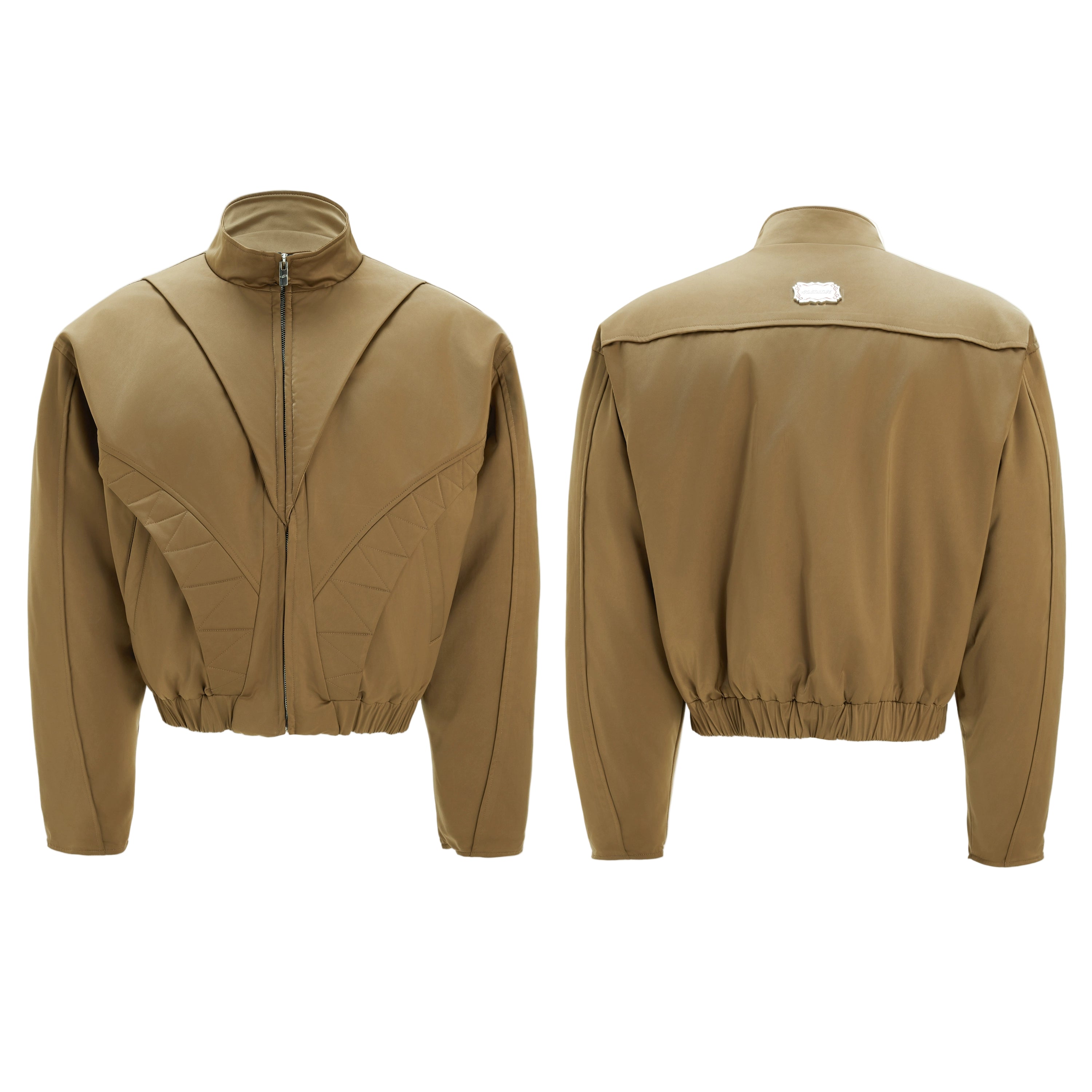 Crimson Core Puffer Bomber