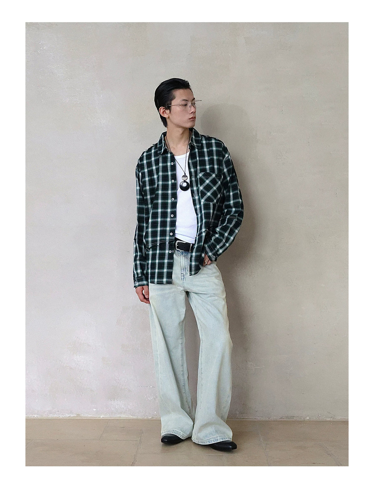 Frostfade Wide-Leg Denim Jeans