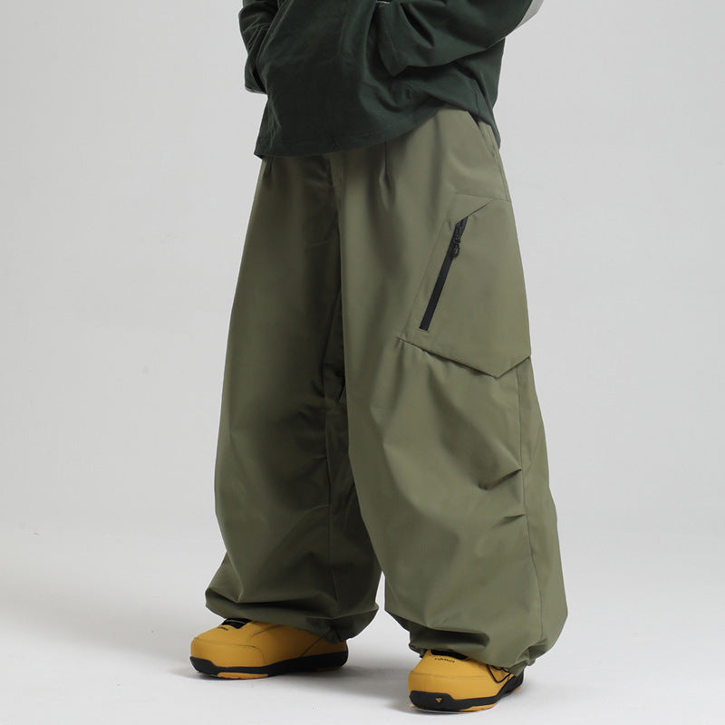 DriftDrop Wide-Leg Snow Pants