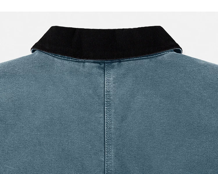 Two-Tone Quarry Collar Work Jacket