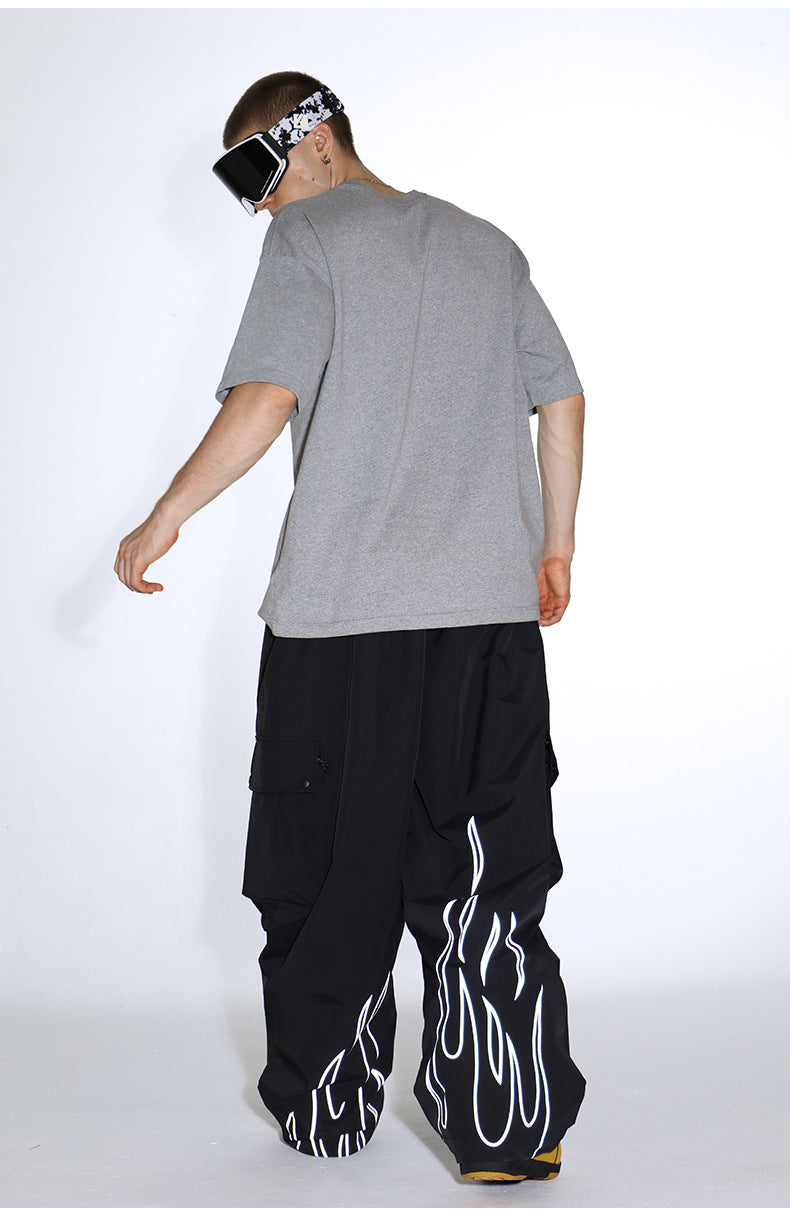 FlareTrace Reflective Cargo Snow Pants