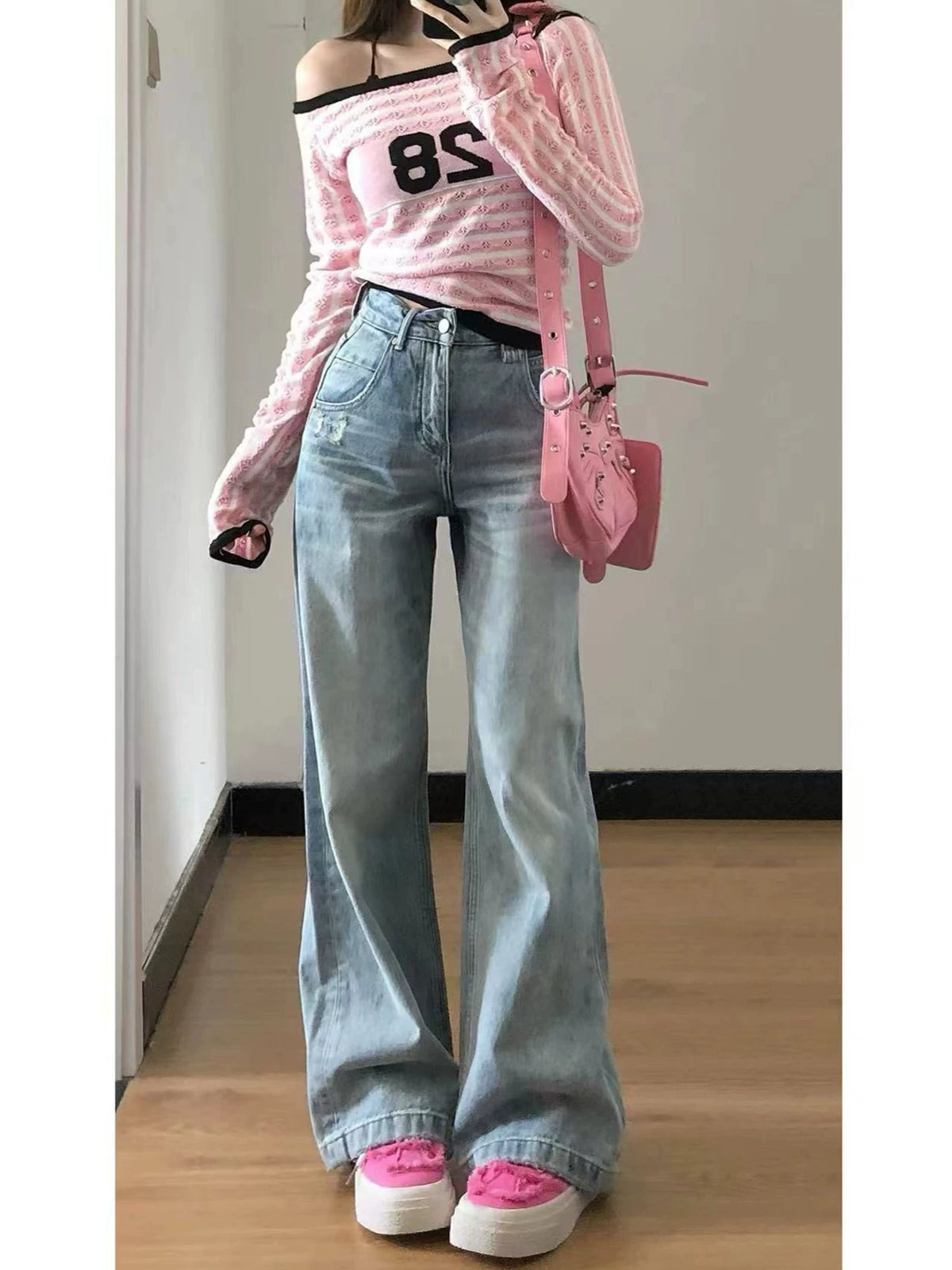 Driftline Vintage Wide-Leg Jeans