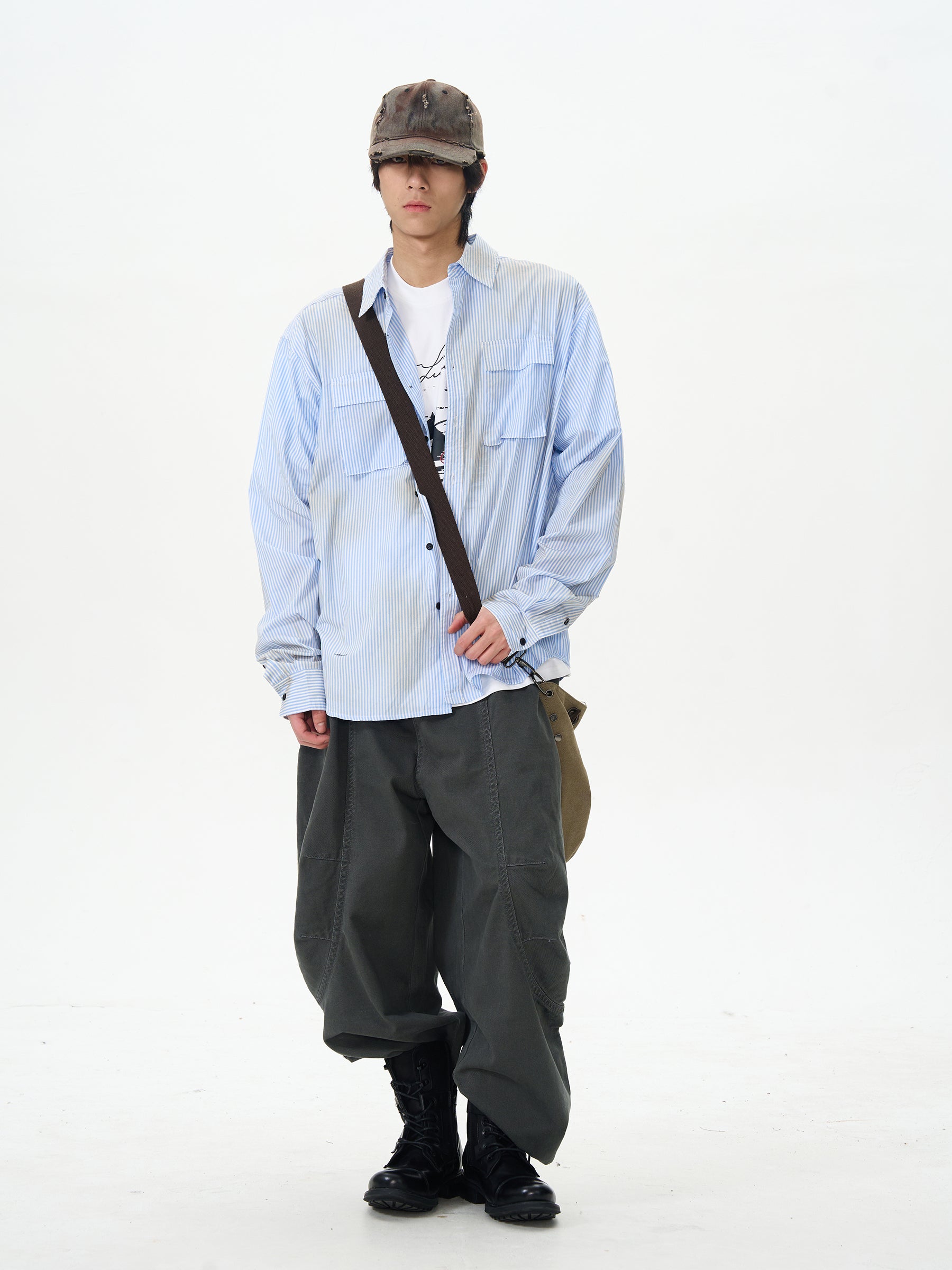 Black Baggy Oversized Skater Pants