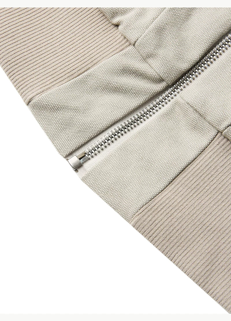 Furtrim Hood Bomber Jacket
