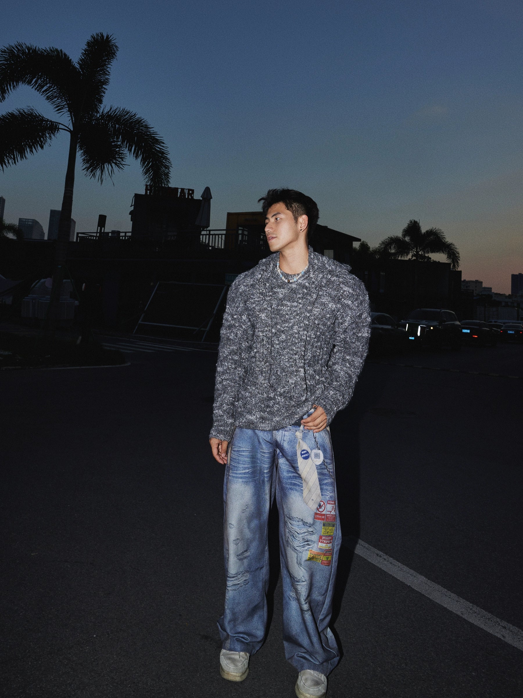 Harvest Textured Knit Sweater