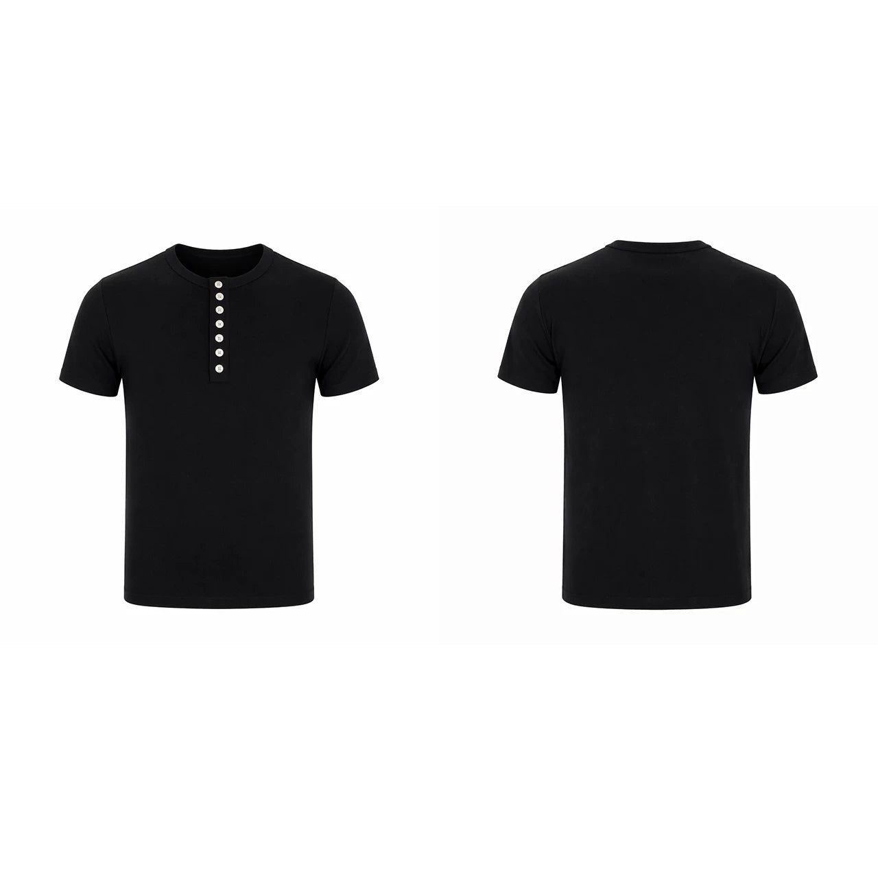Essential Button Henley Tee
