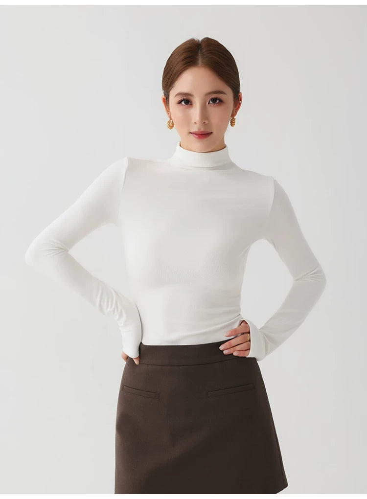 Celeste Mock Neck Top