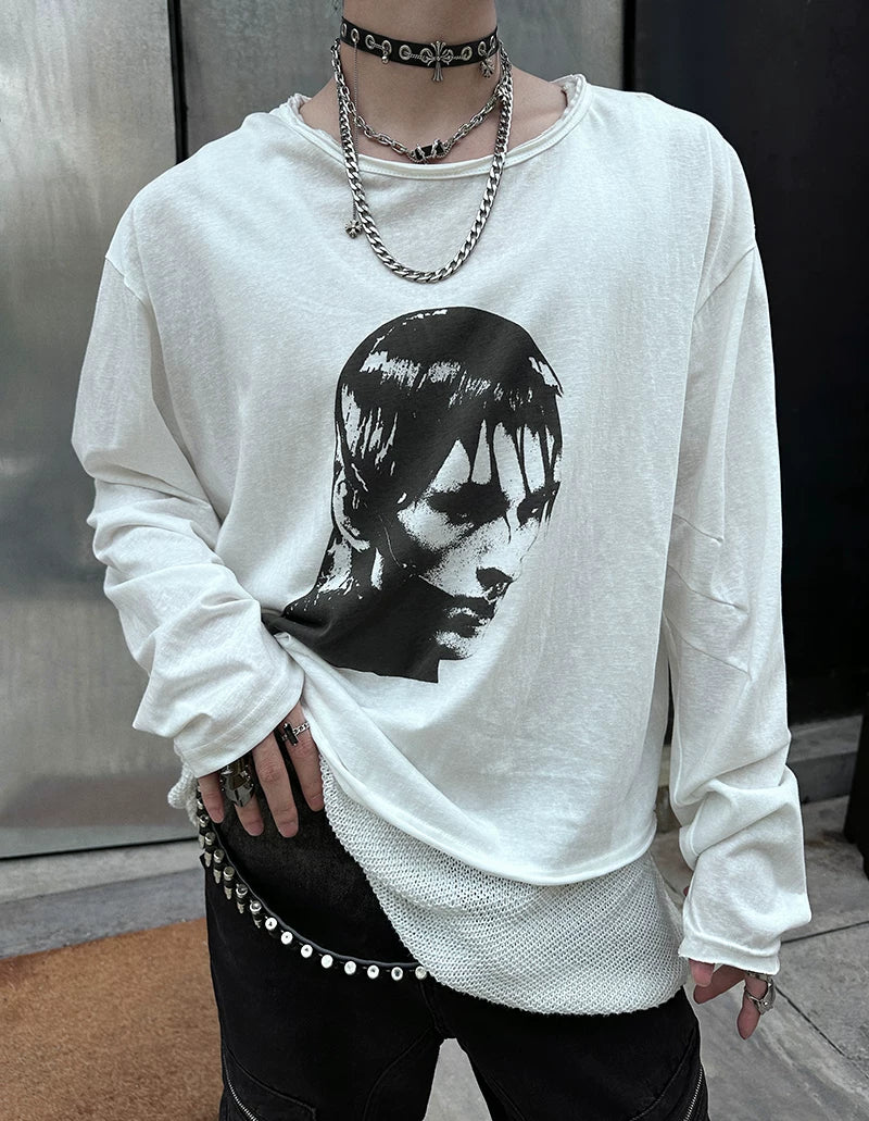Vivid Void Portrait Longsleeve Tee
