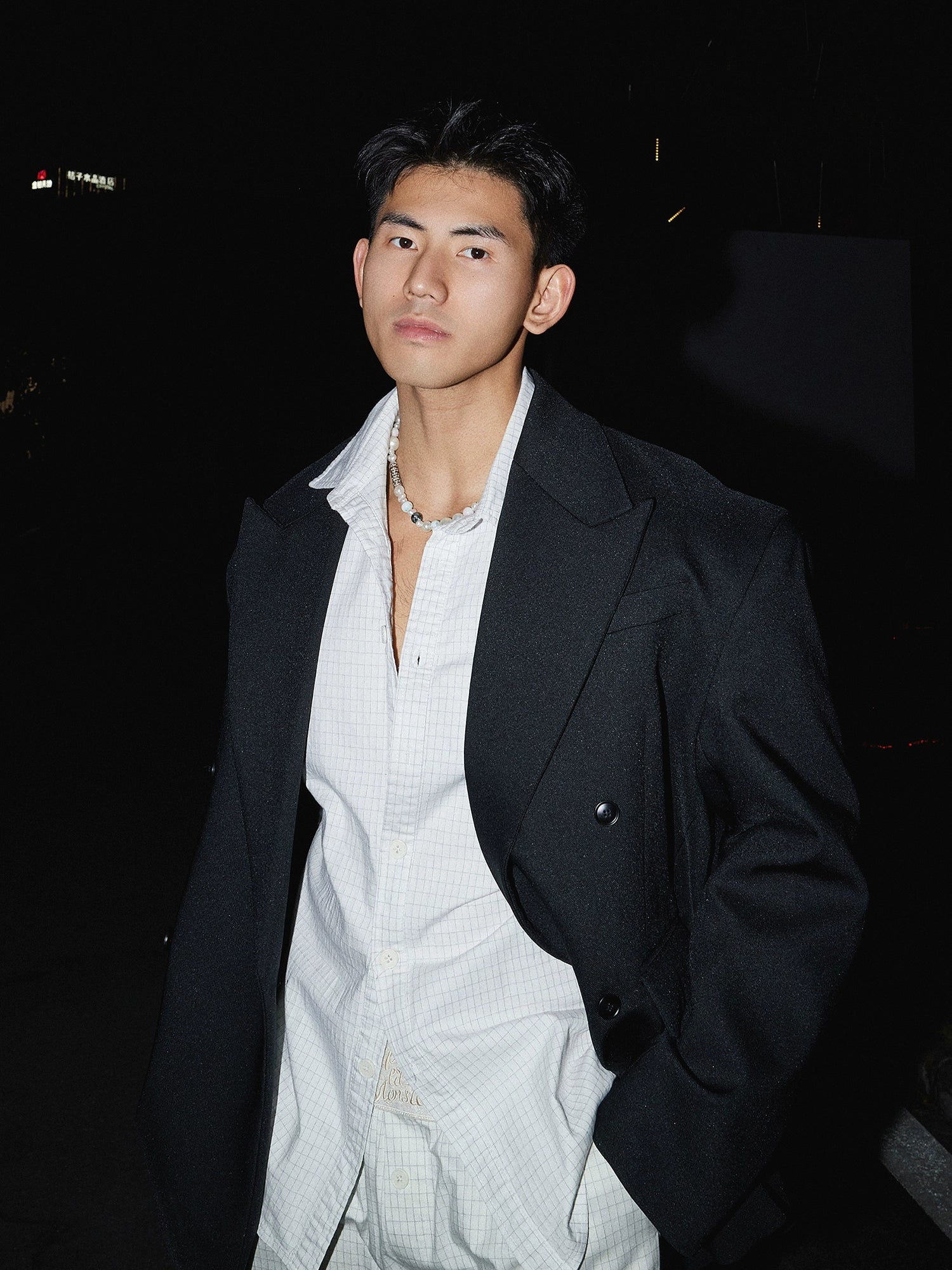 Oversized Double-Breasted Blazer