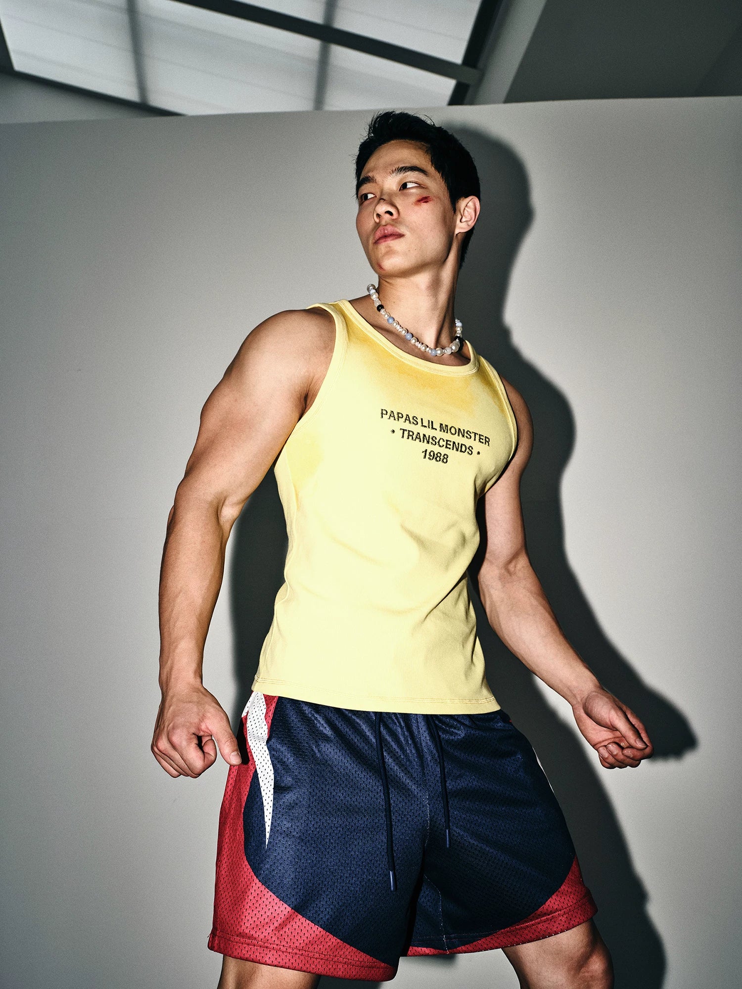 Sunrise Courtside Logo Tank Top