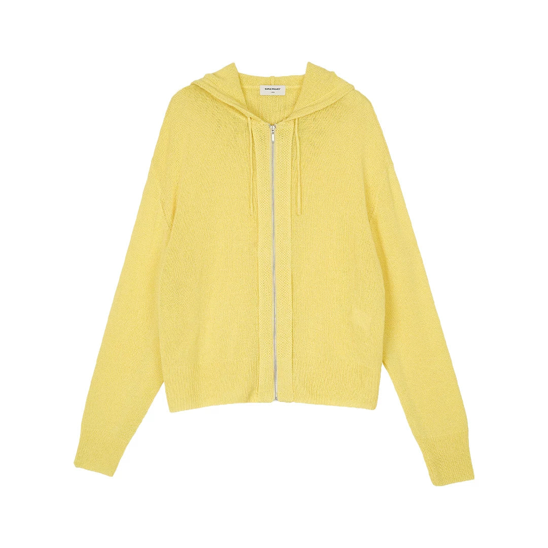 Buttermist Knit Zip Hoodie