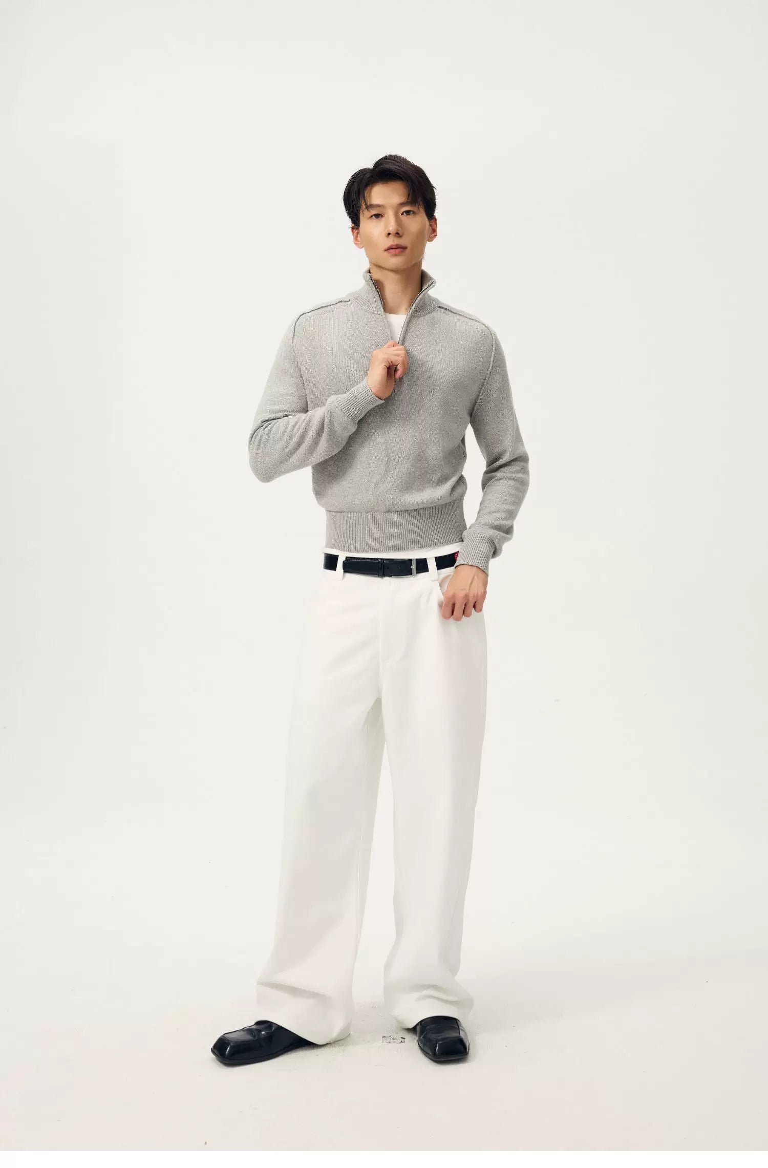 Frostline Quarter-Zip Knit Sweater