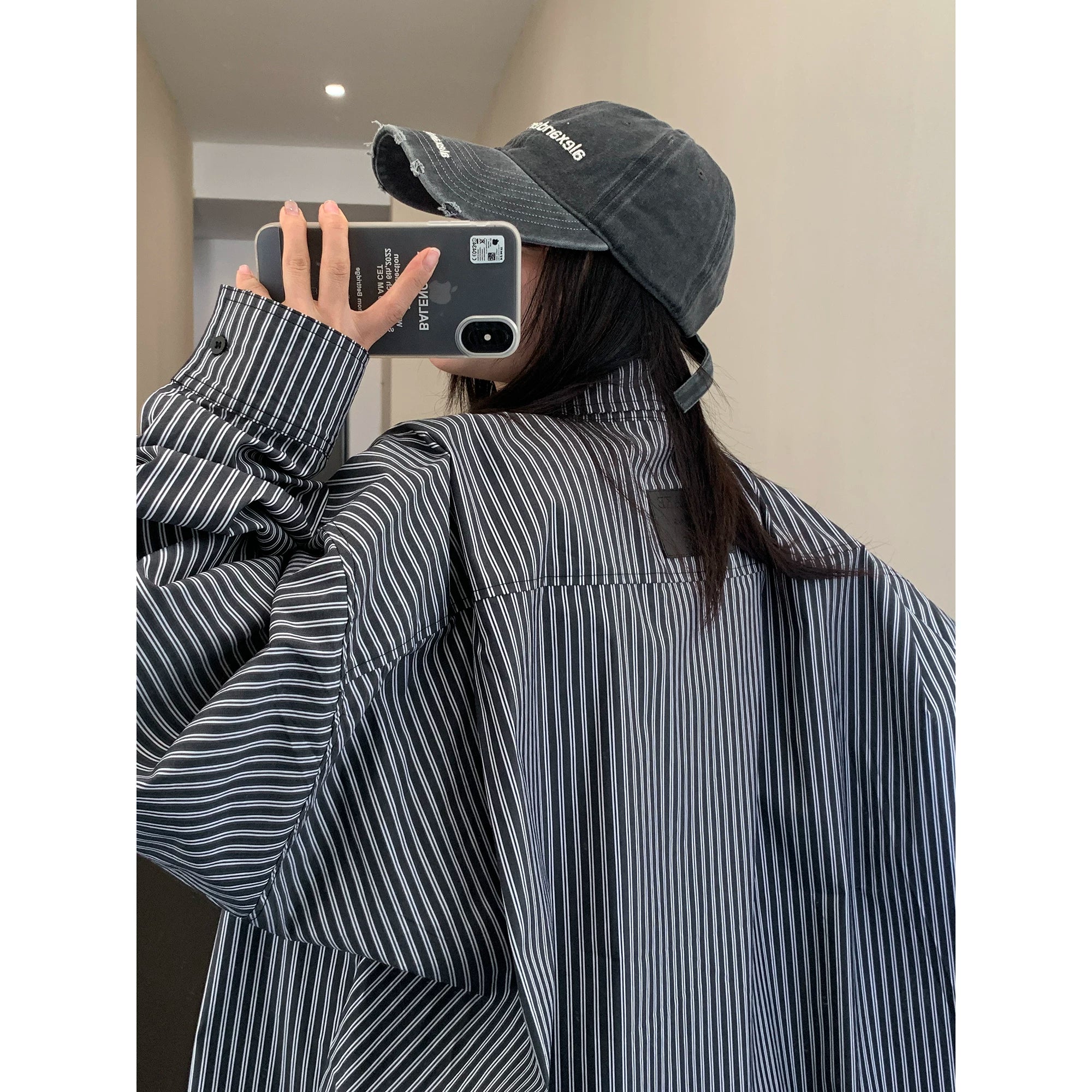Inkline Oversize Stripe Shirt