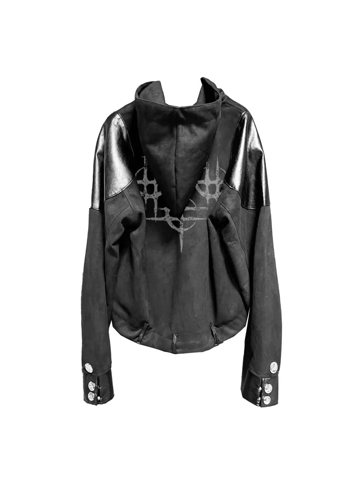 Crimson Aegis Hoodie Jacket