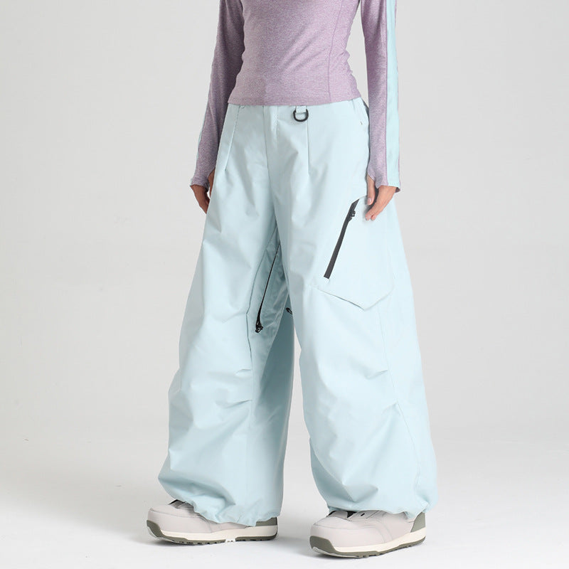 DriftDrop Wide-Leg Snow Pants