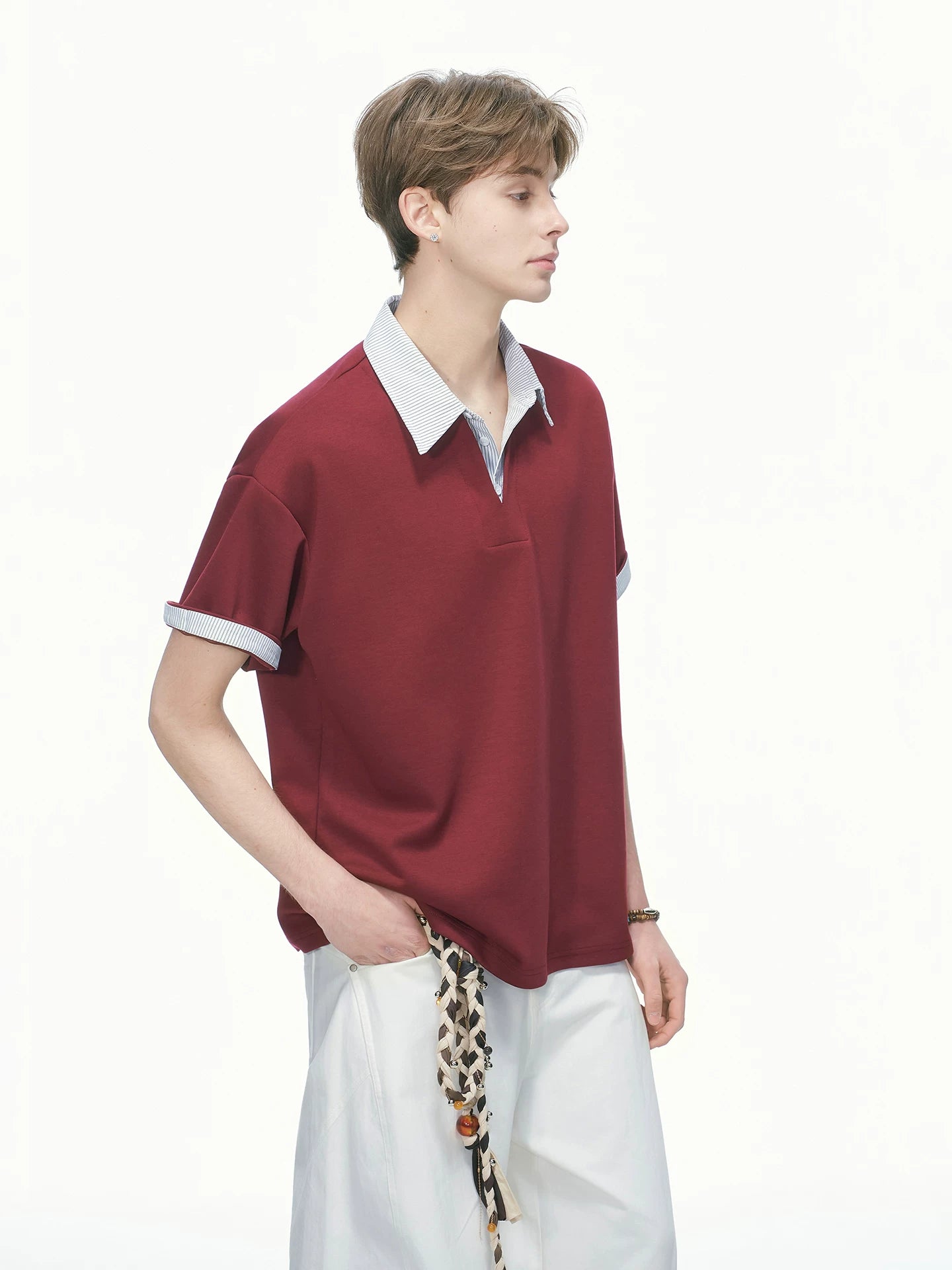 Collarblend Jersey Polo Tee