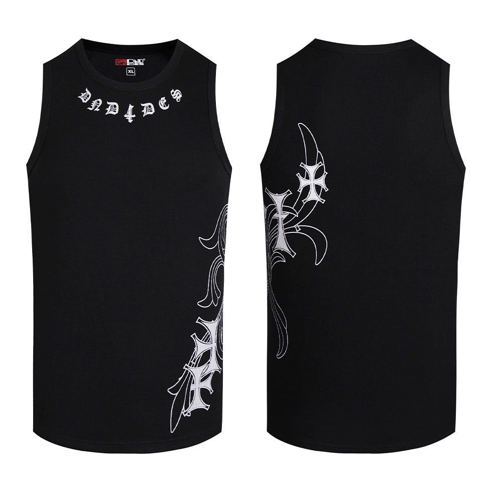 Gothic Letter Tattoo Tank Top