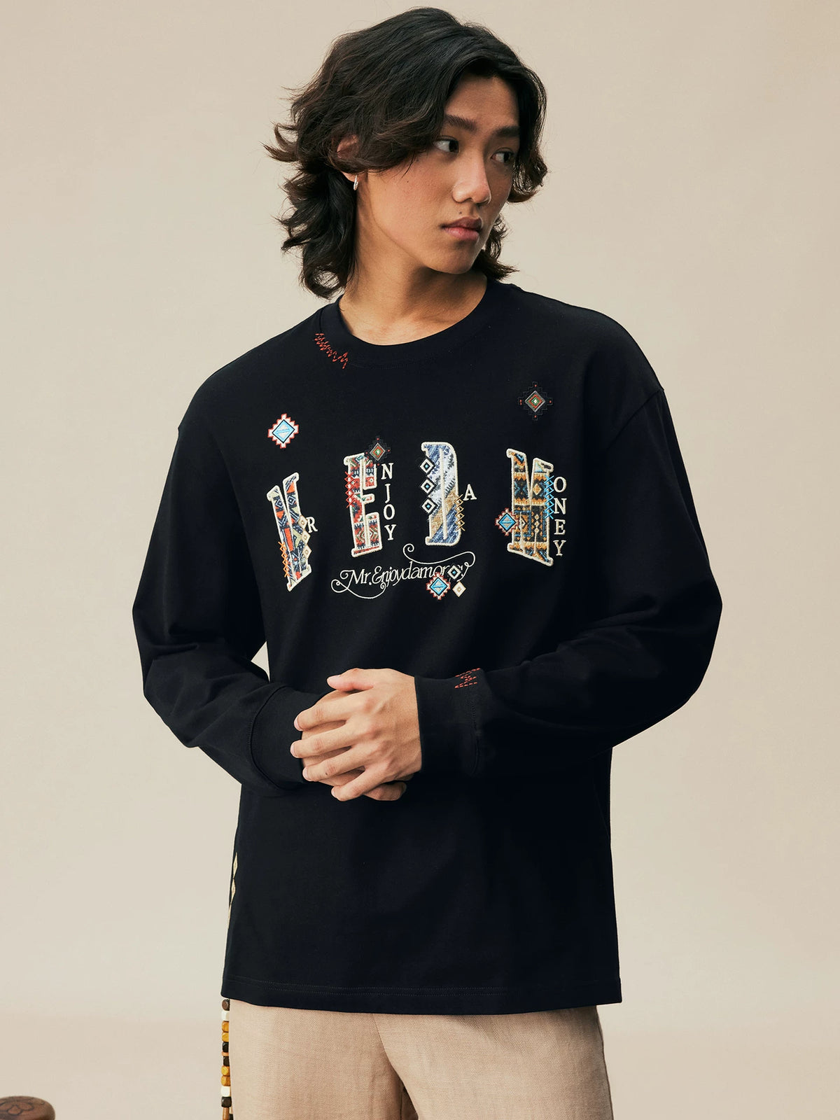 Nomad Mosaic Oversized Sweatshirt