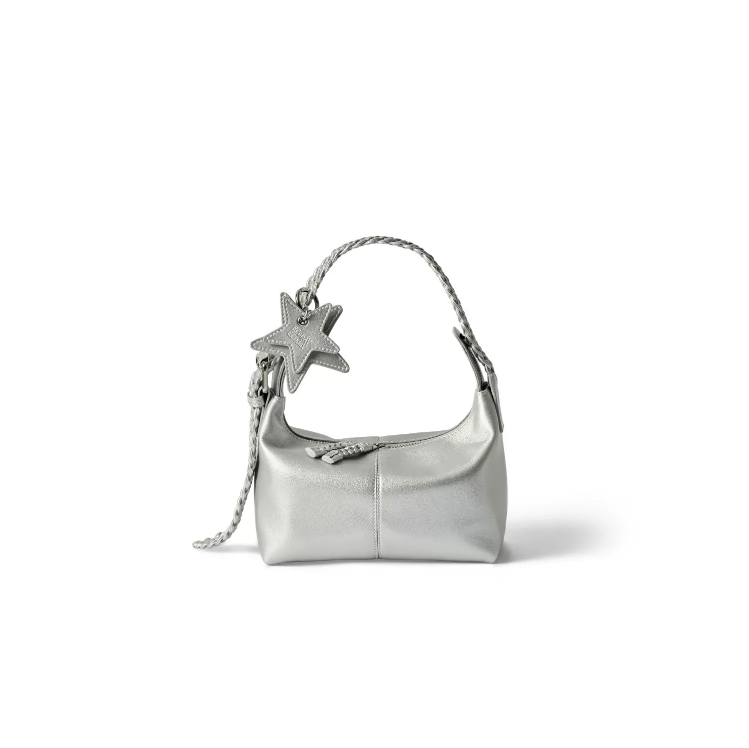 Braided Handle Star Moon Shoulder Bag - view 5