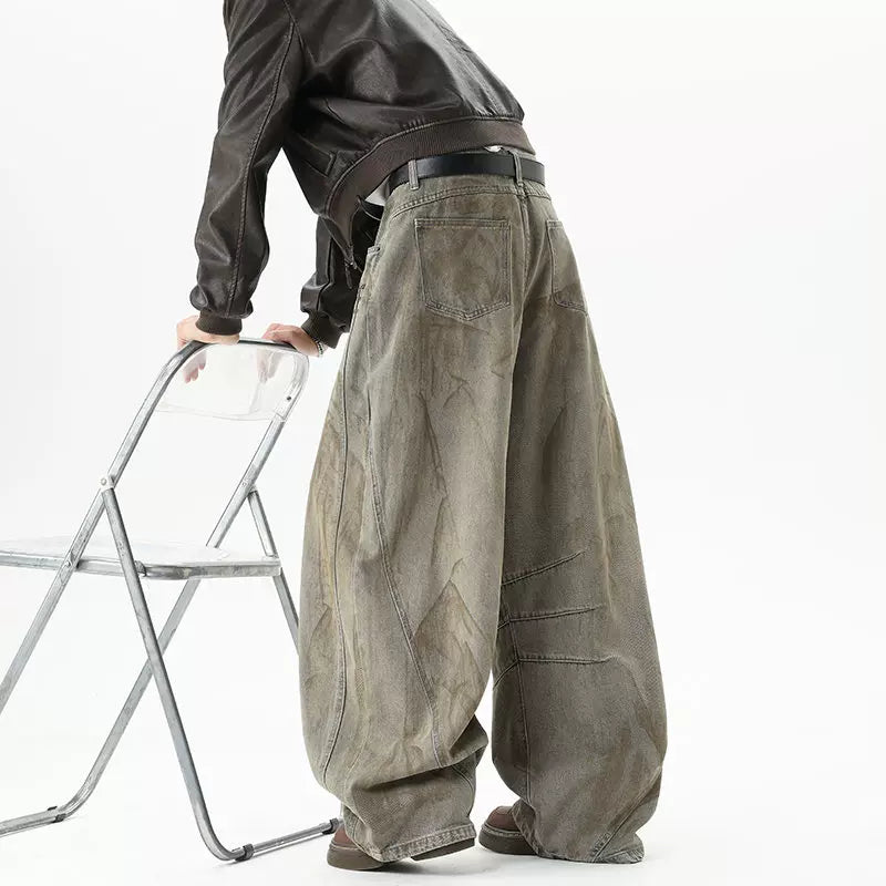 Rust Drift Graffiti Balloon Jeans