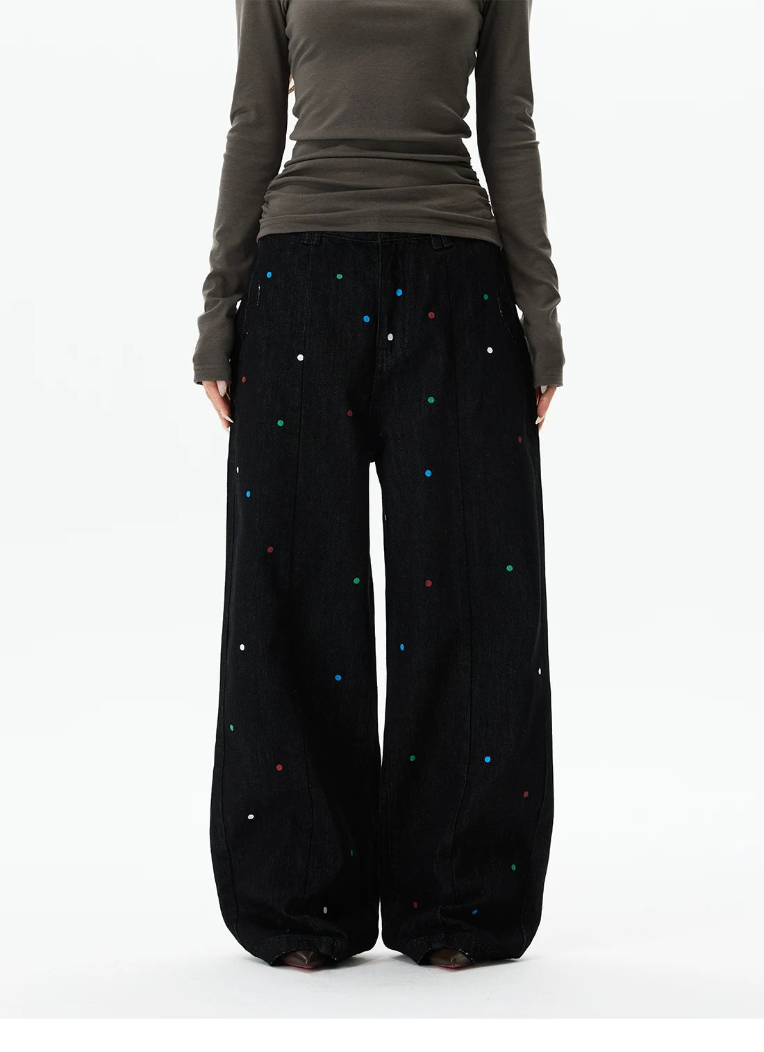 Pixel Pop Balloon Jeans