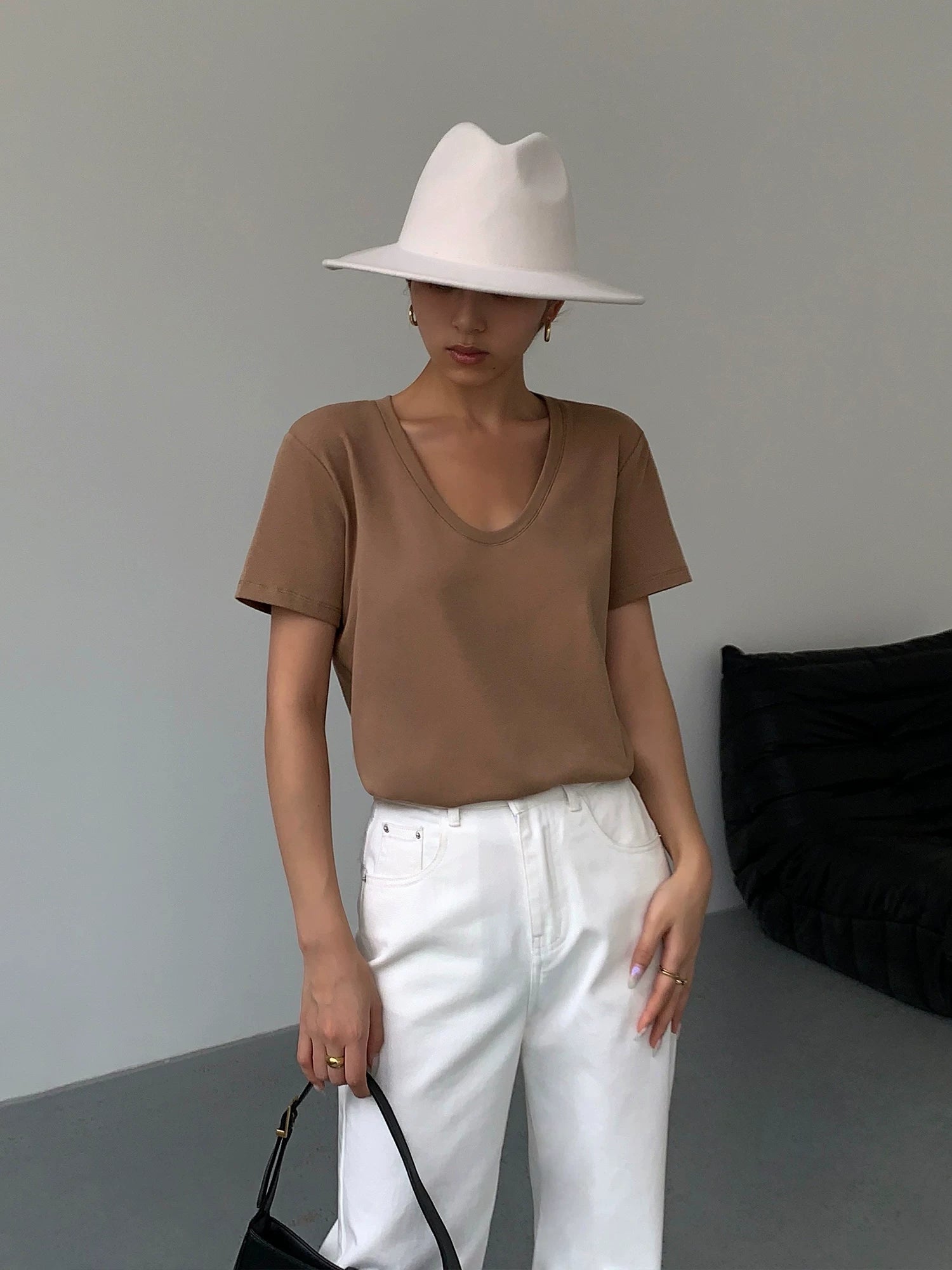 Coastal Muse Scoop-Neck Tee
