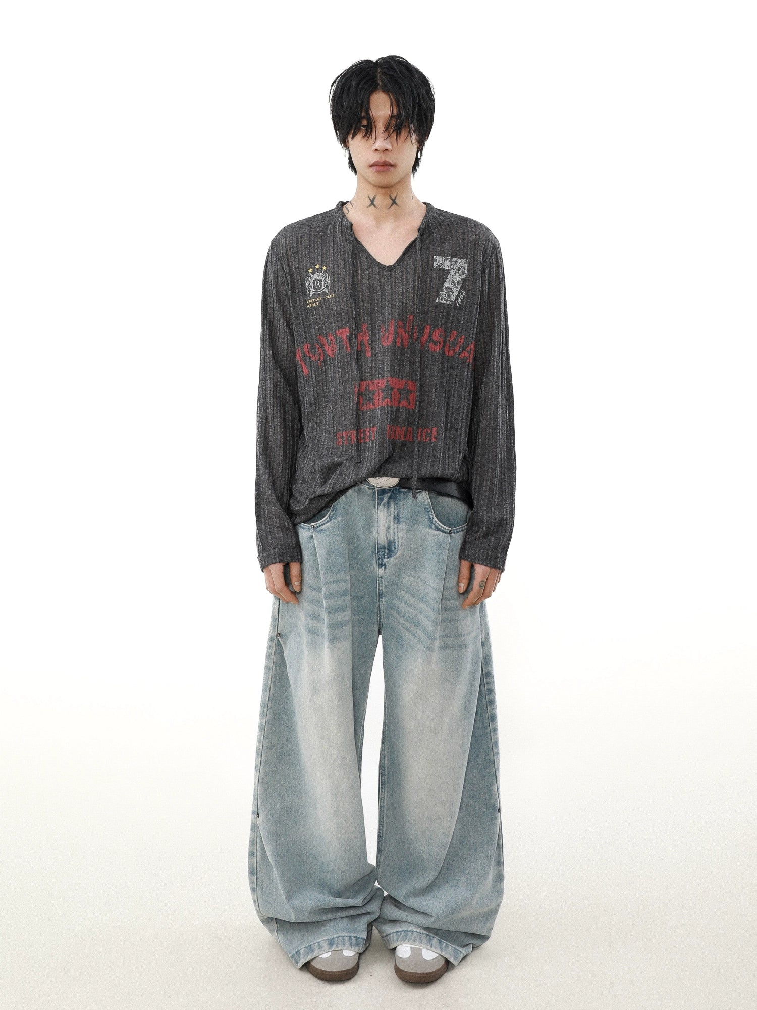 Grunge Street Runner Knit Top