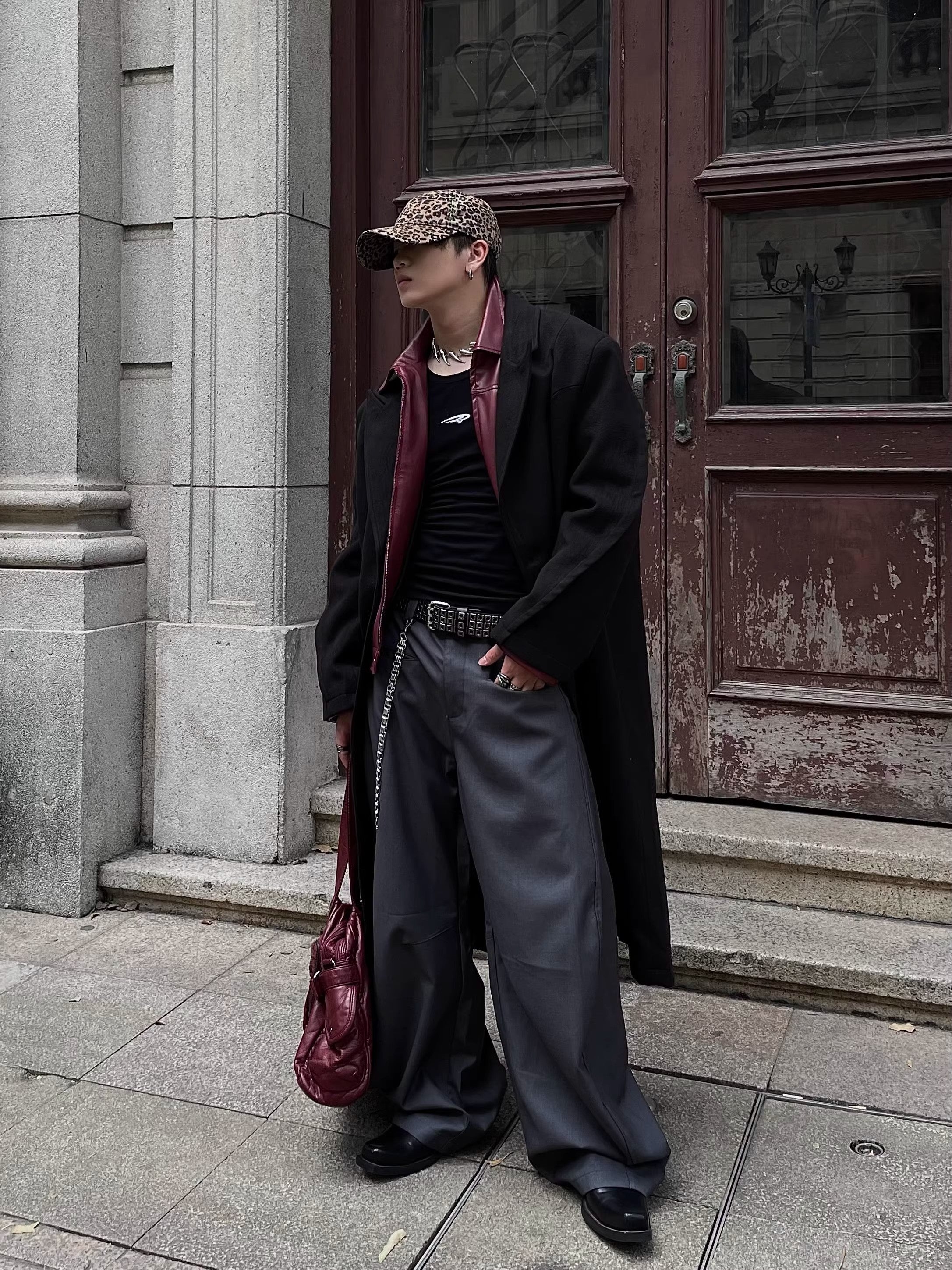 Shadow Flow Wide Leg Pants