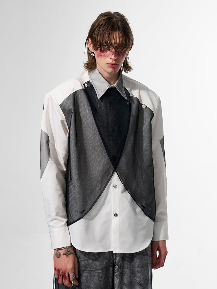 Layered Vest Shirt