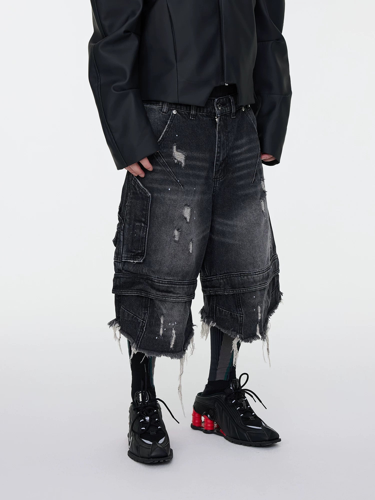 Tidewash Stacked Ruin Cargo Shorts