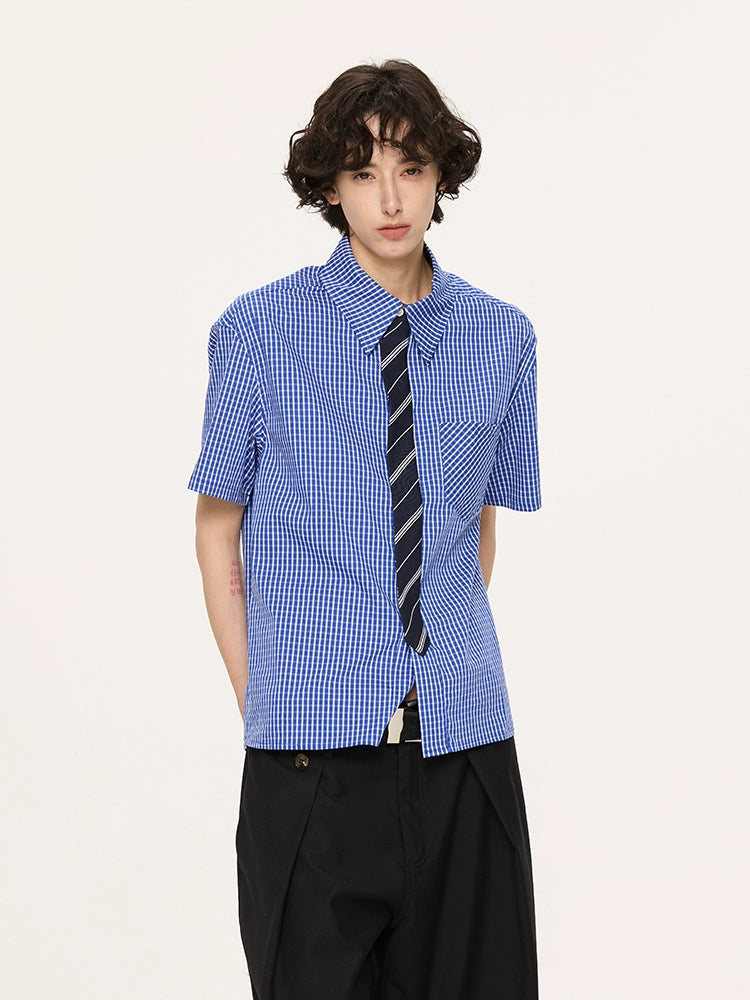 Preppy Short Sleeve Shirt