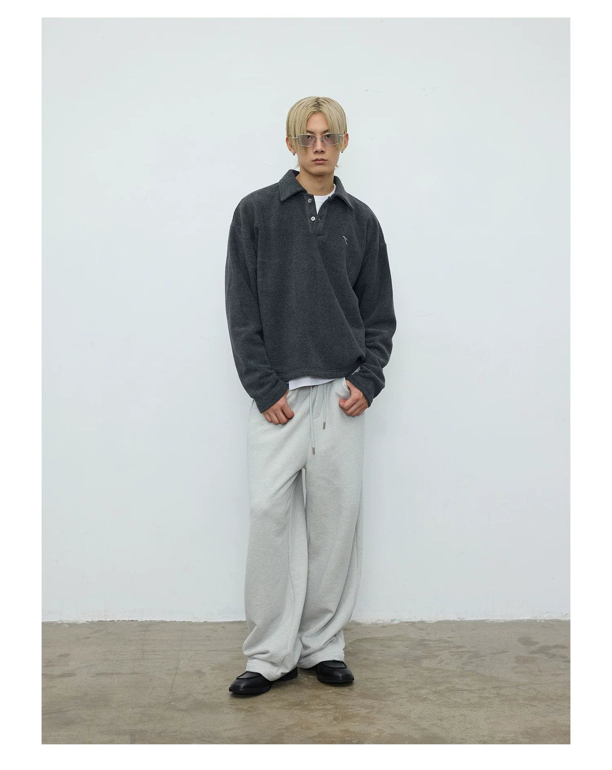 Marlow Long-Sleeve Knit Polo