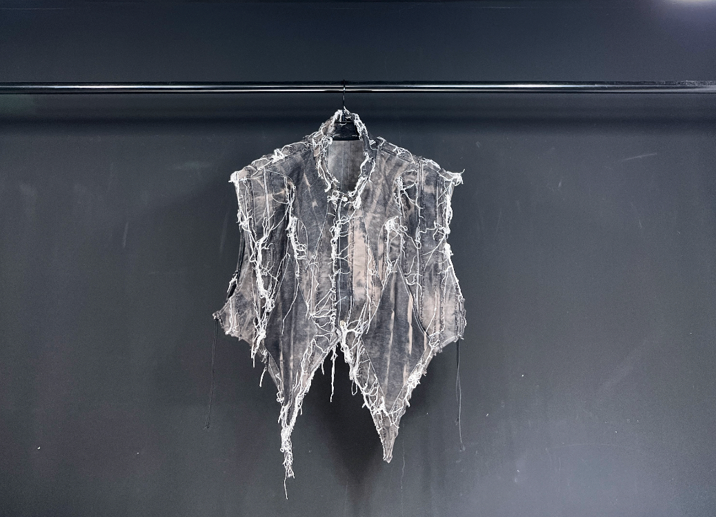 Wraith Web Shredded Sheer Vest