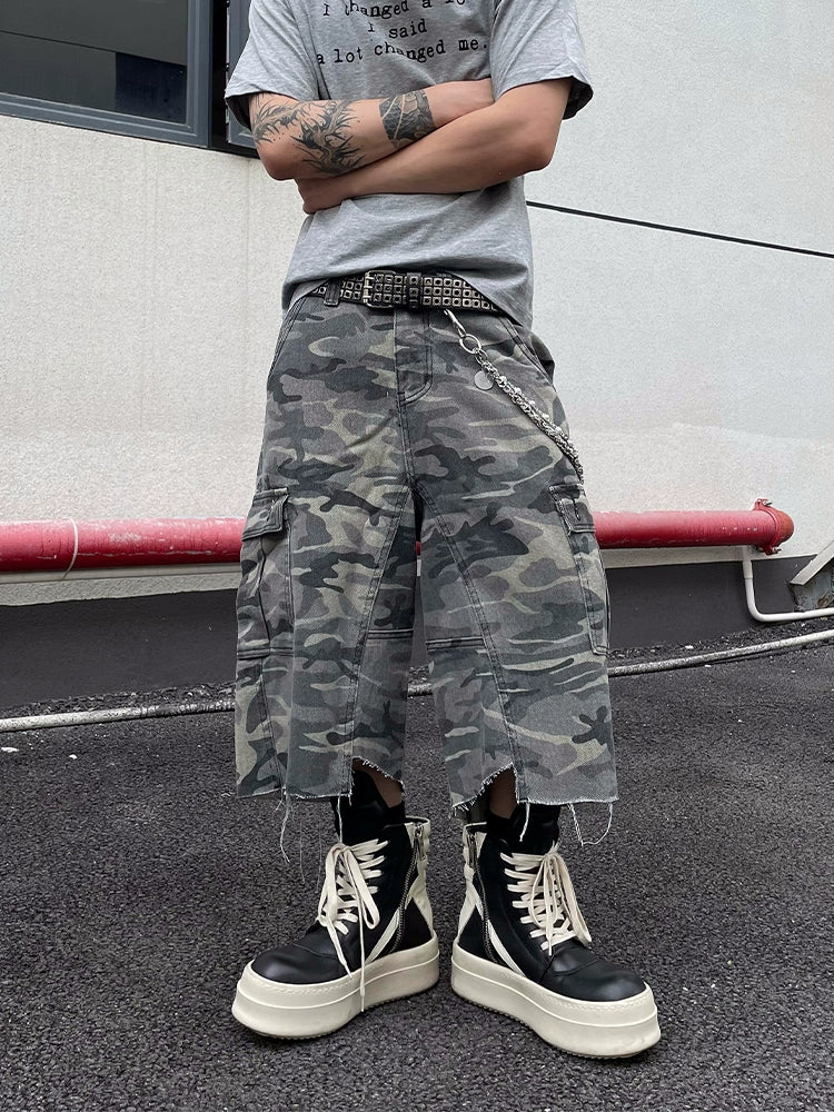 Urban Camo Cargo Shorts