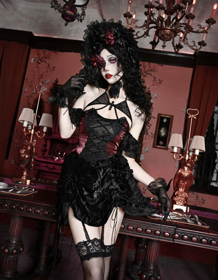 Gothic Victorian Corset Dress