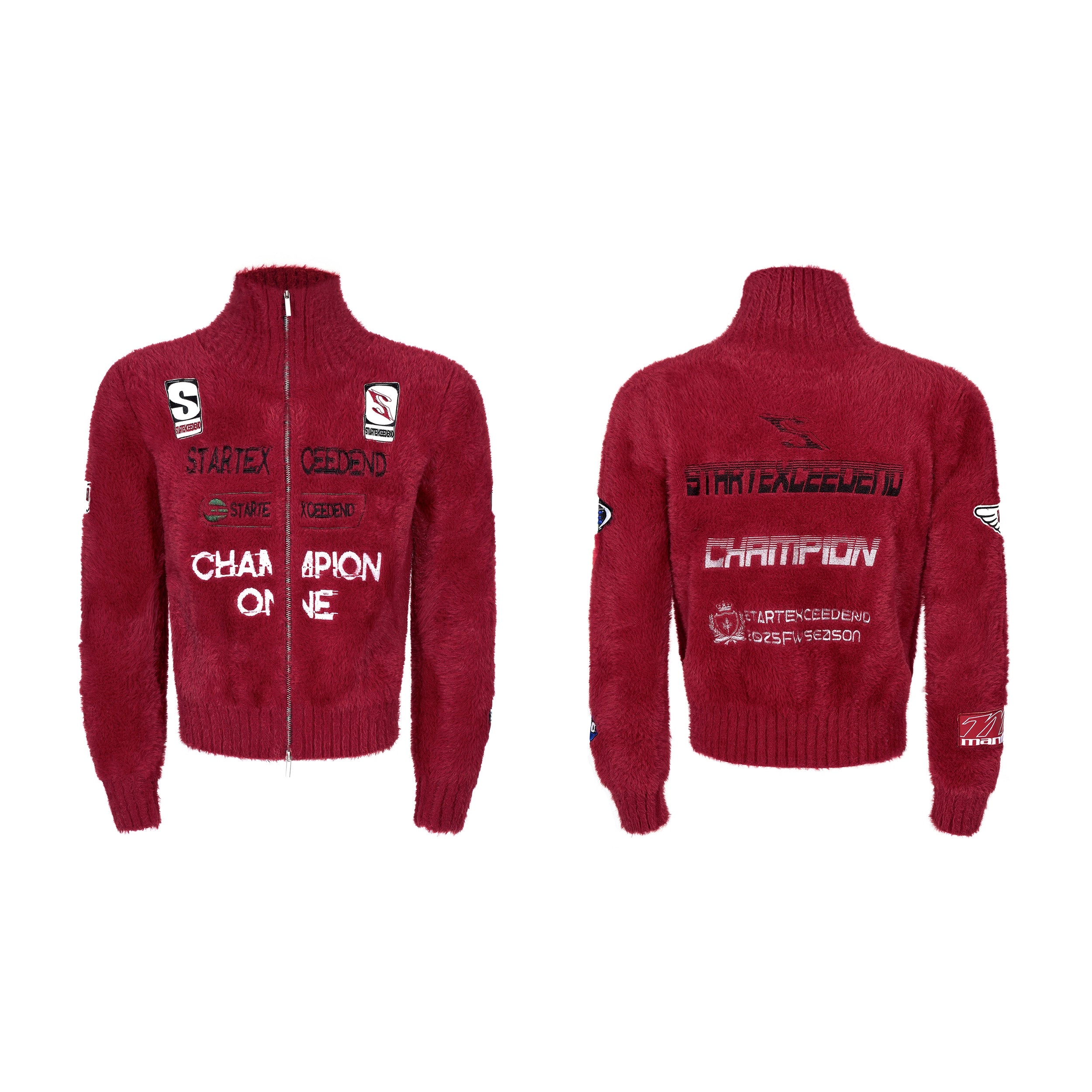 Startex Champion Fuzzy Track Zip-Up