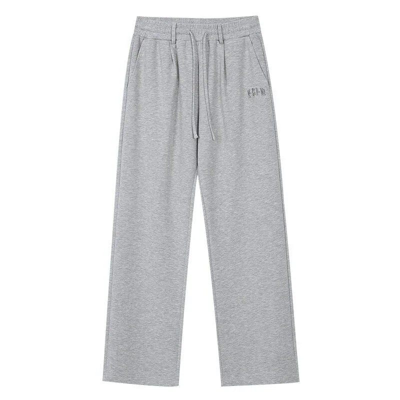 Relaxed Soft Wide-Leg Drawstring Sweatpants