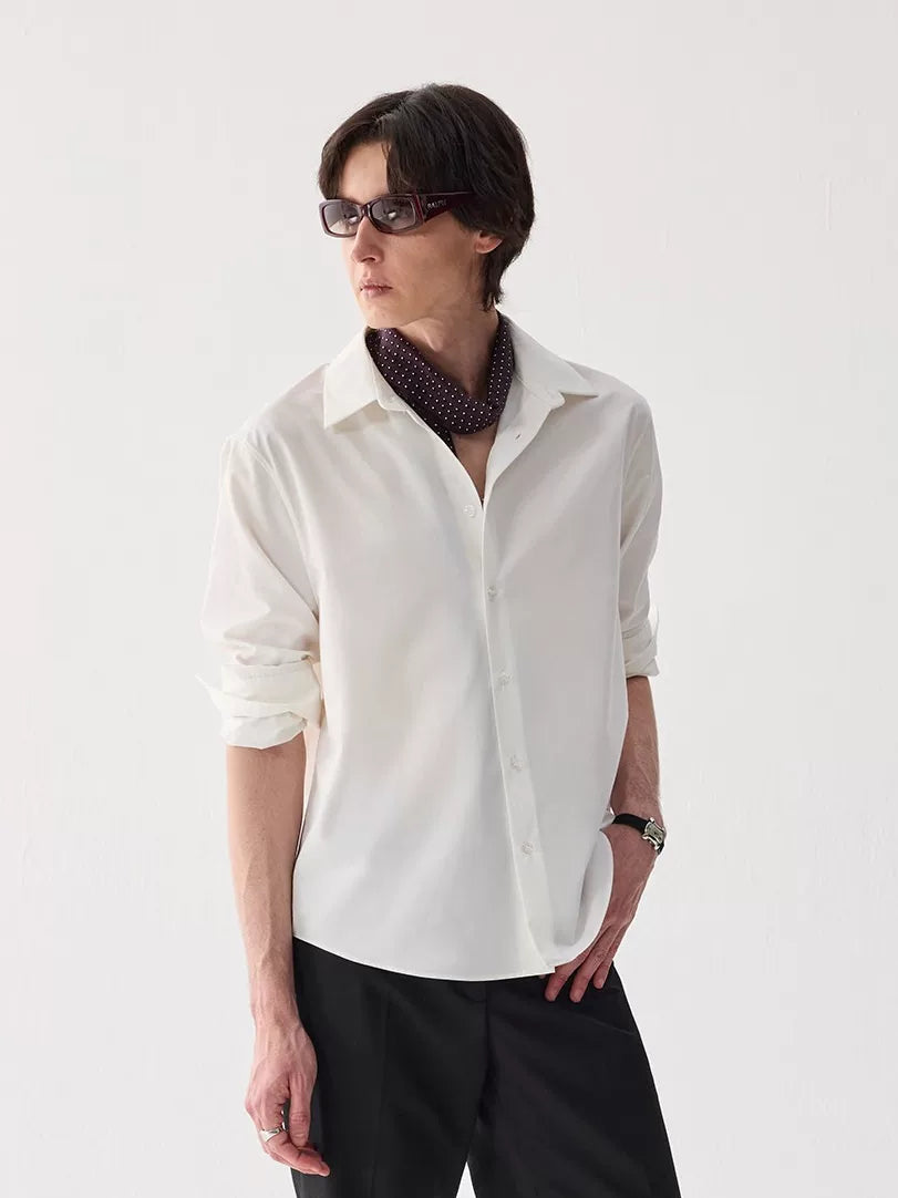 Caspian Minimal Long-Sleeve Shirt