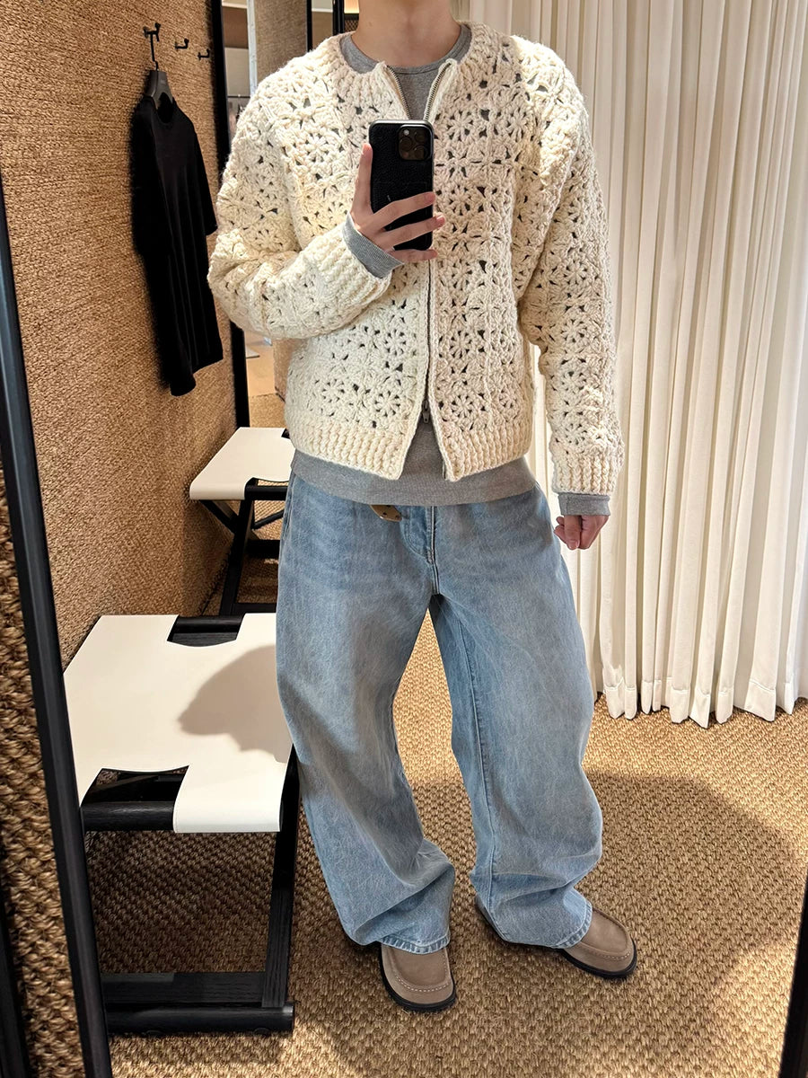 Sunwashed Ease Wide Denim