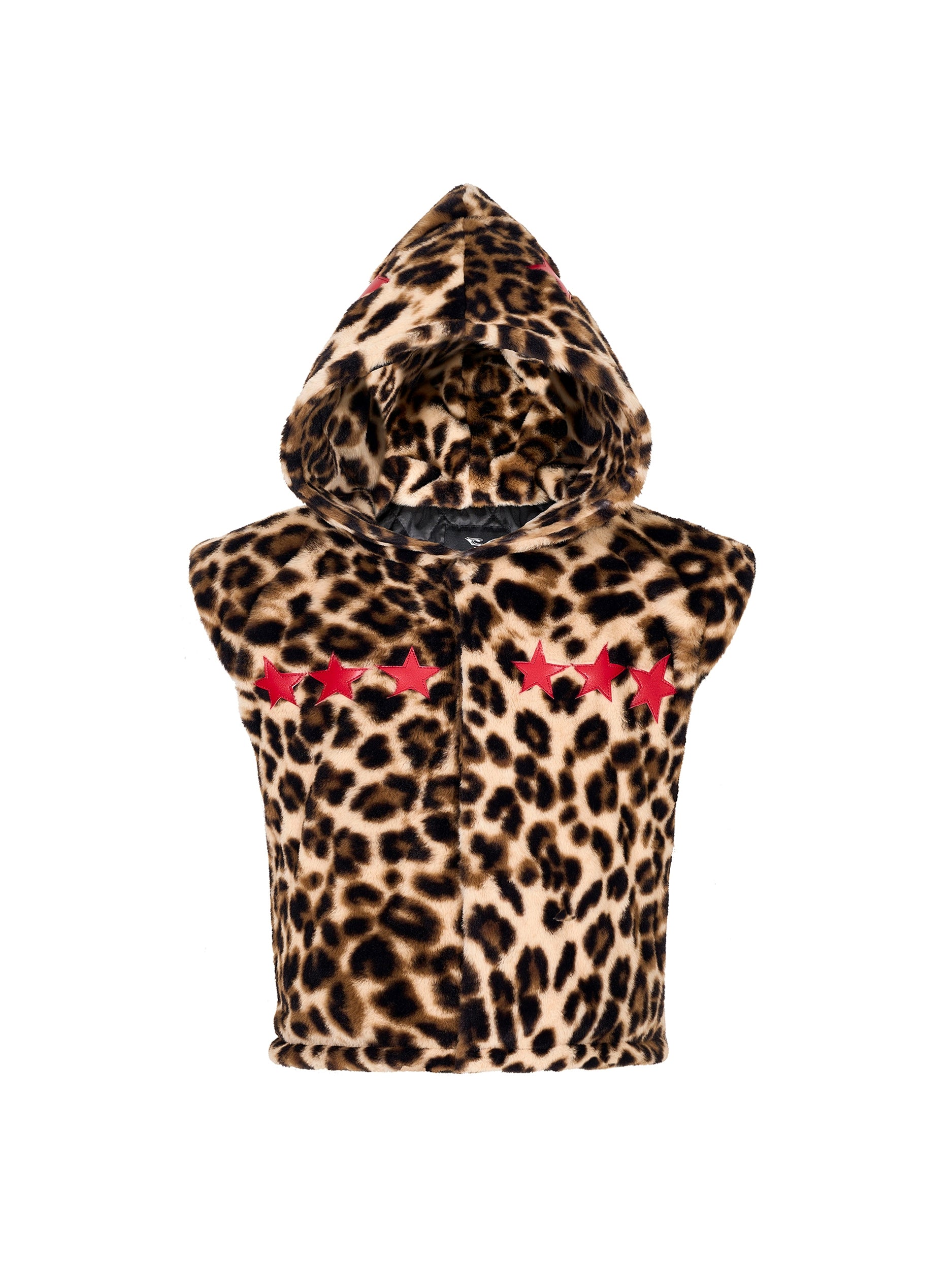 Wildstar Leopard Hooded Vest