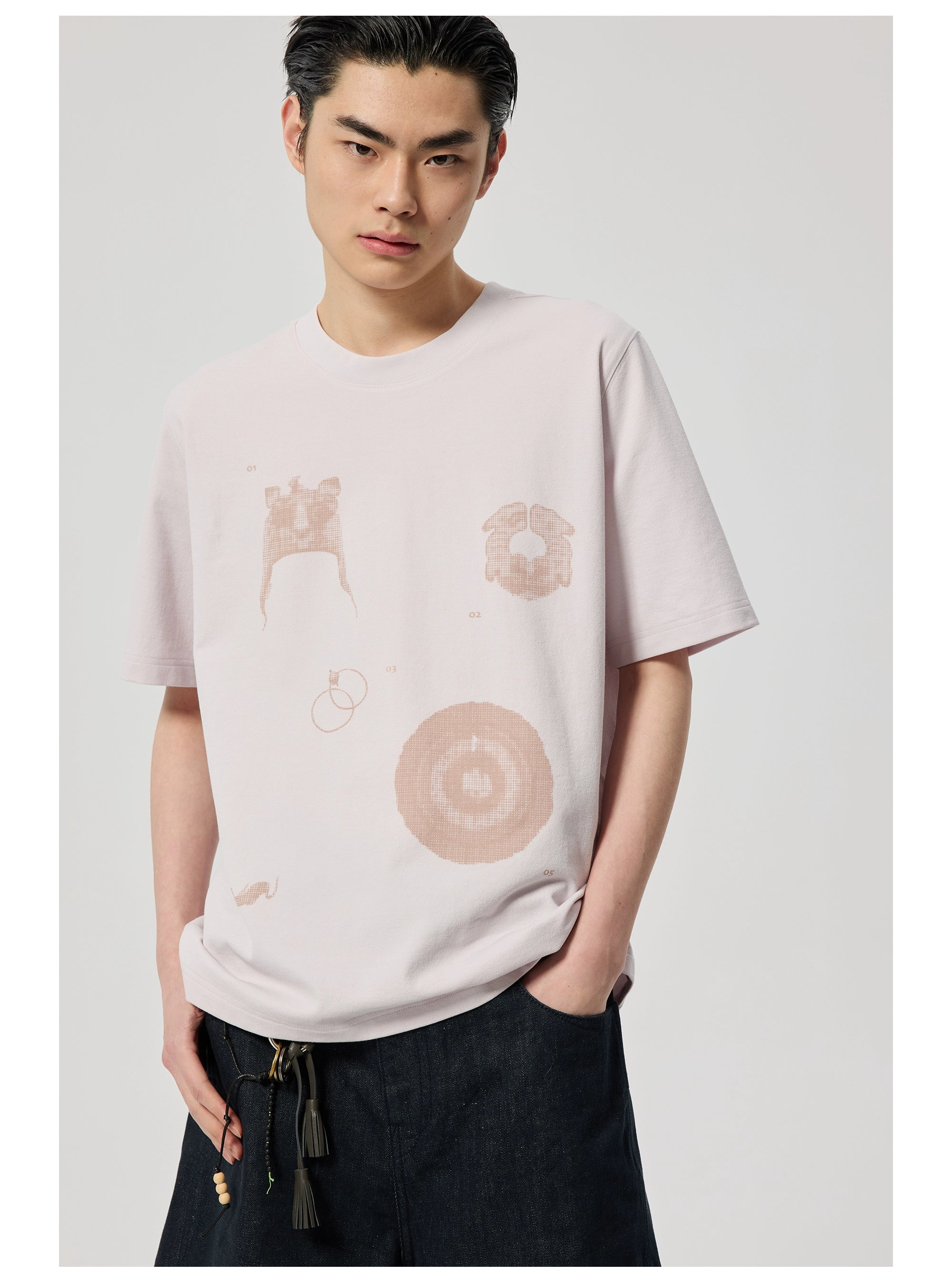 Graphic Print Breathable T-Shirt