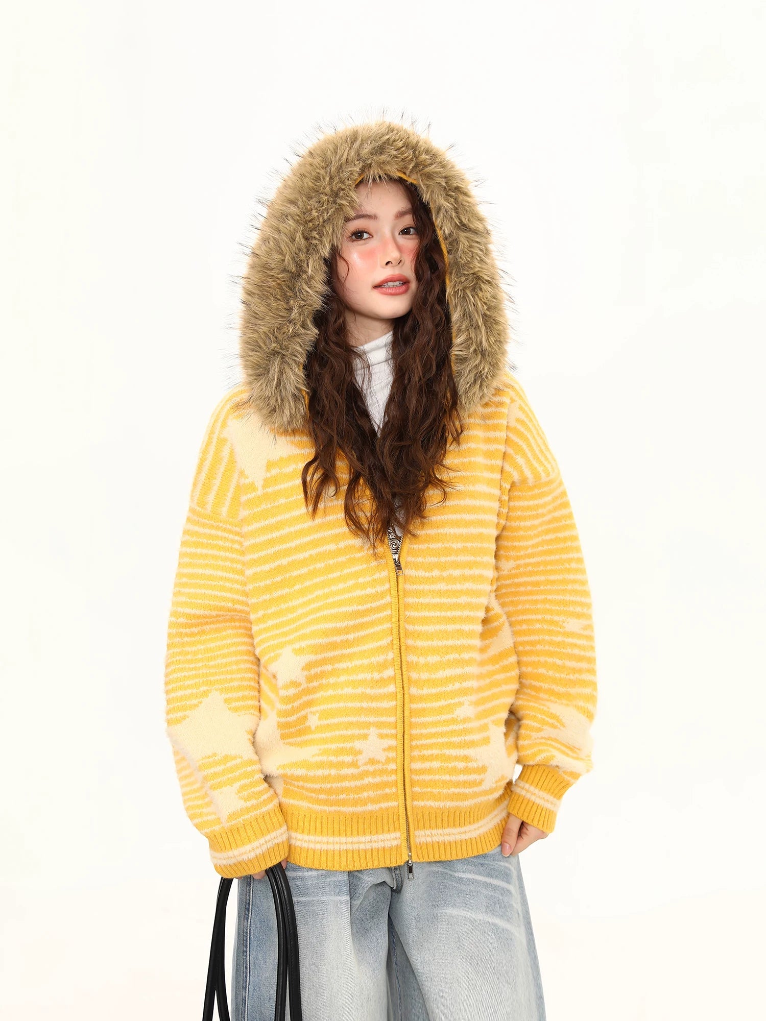 Sunrise Trail Faux-Fur Hooded Zip Jacket