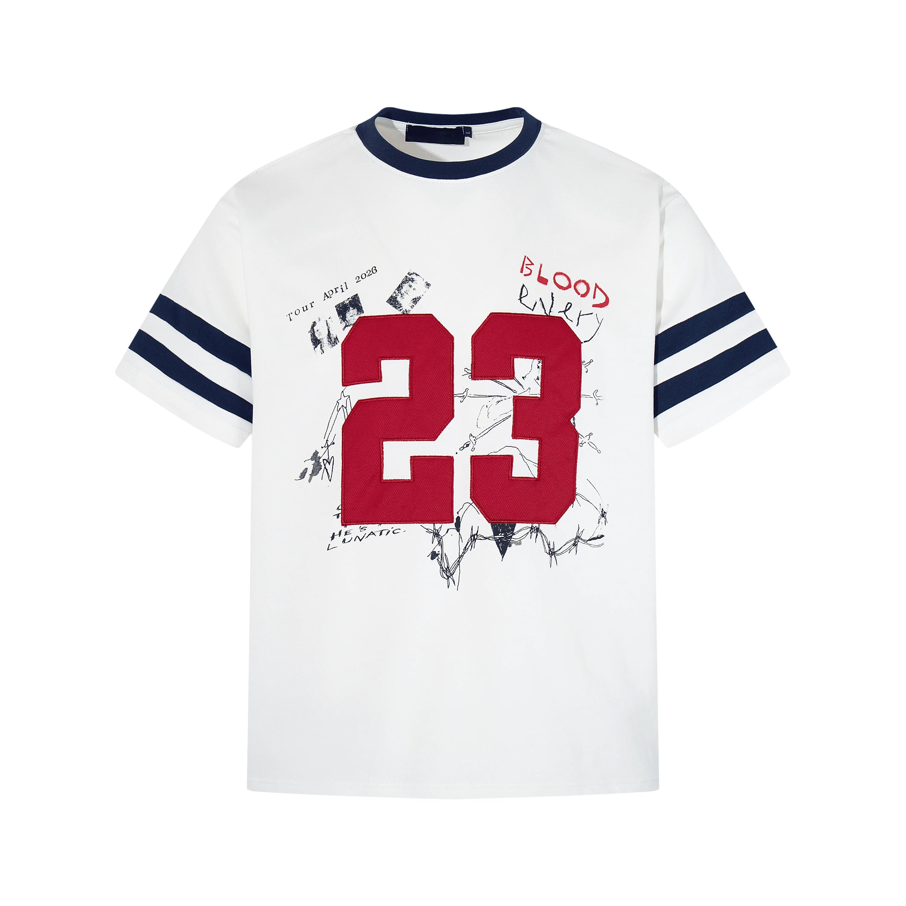 Blood Tour 23 Varsity Tee