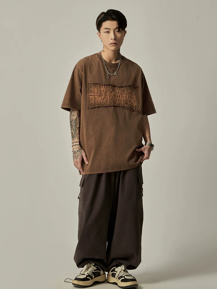 Vintage Washed Oversized Graphic Tee