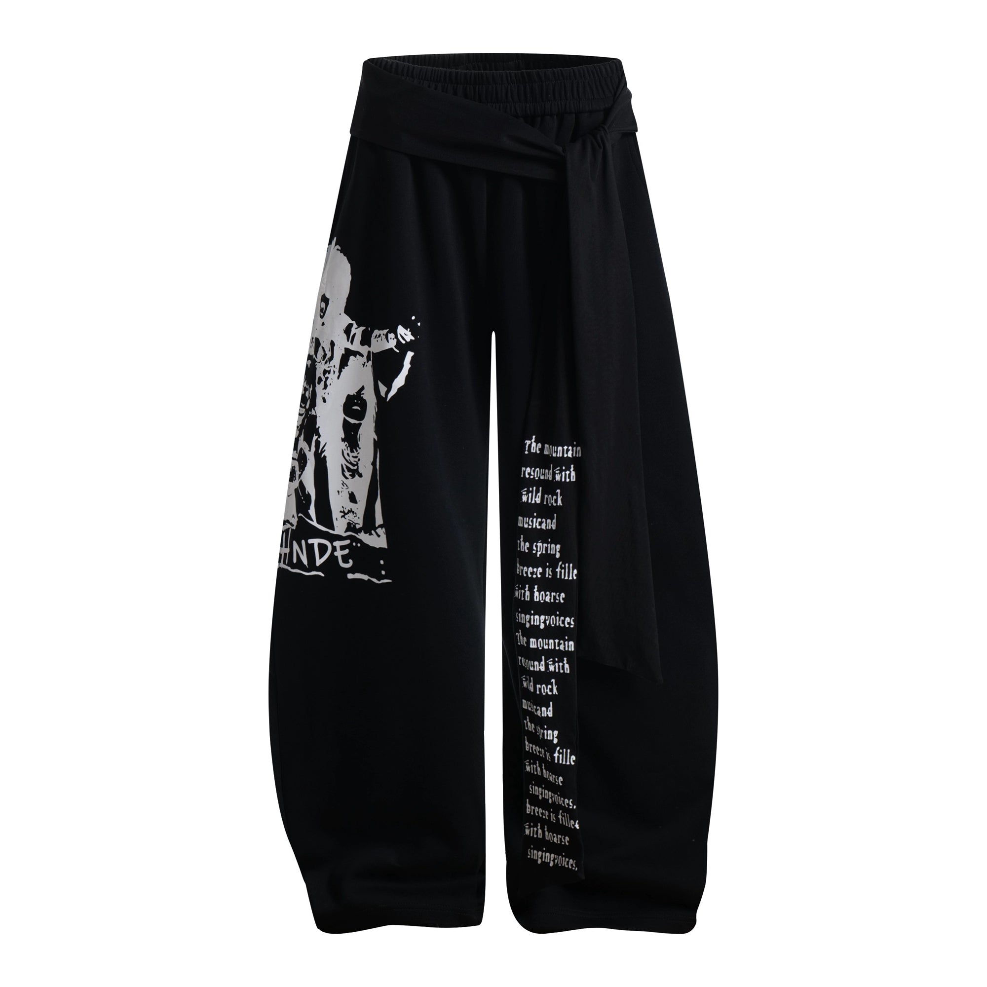 Lyric Shade Wrap Fleece Trousers