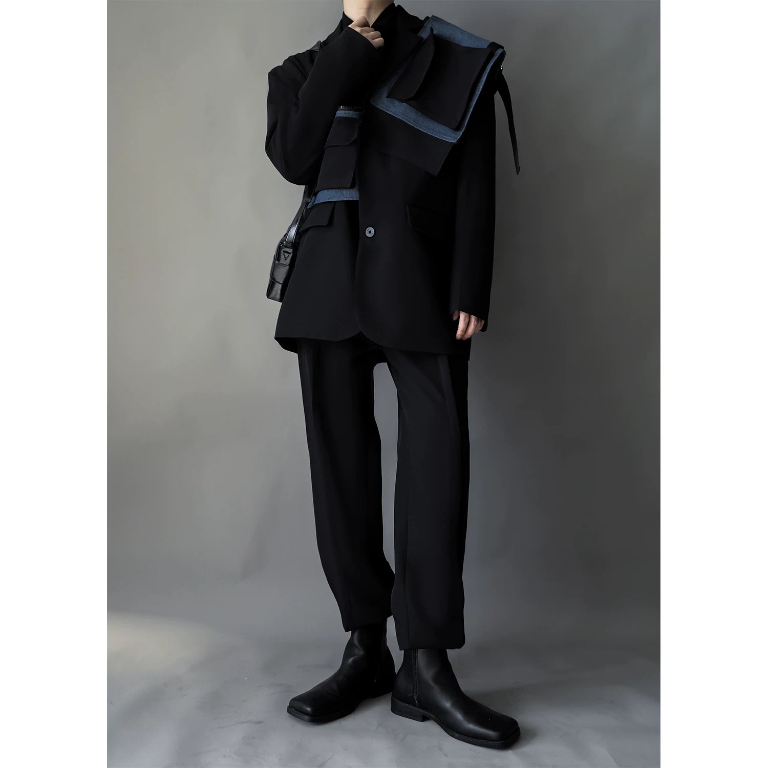 Midnight Cargo Envelope Blazer